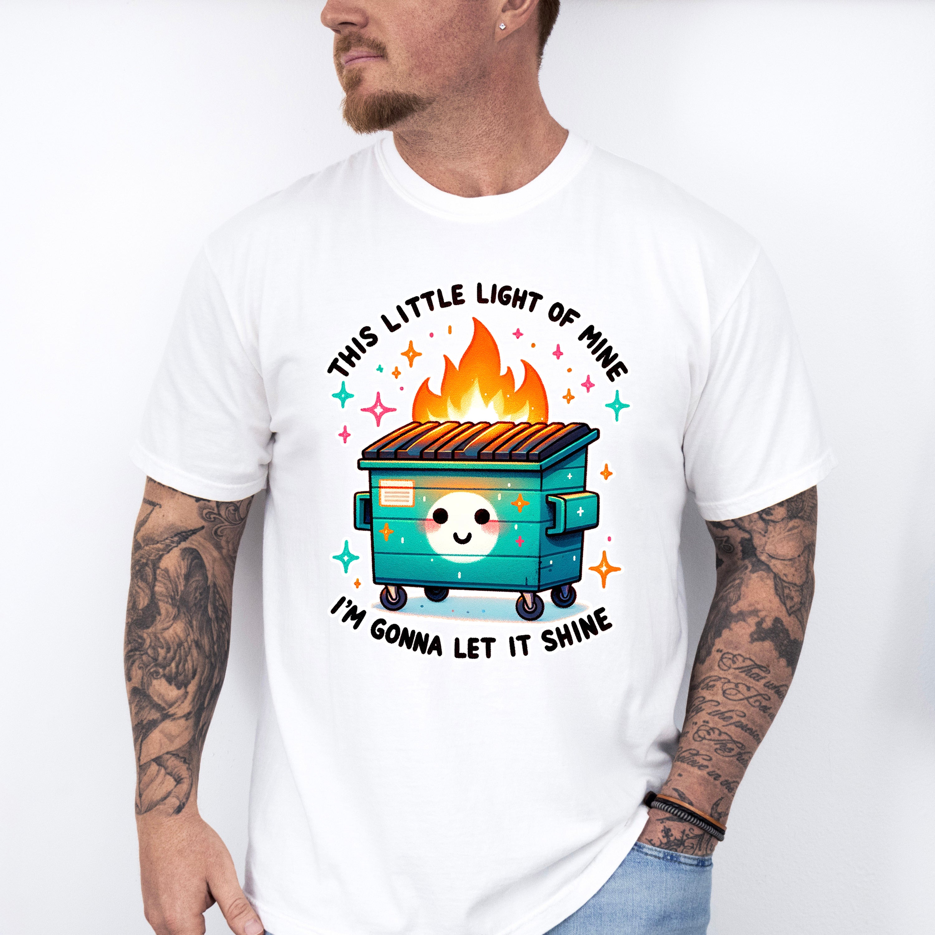 This Little Light Of Mine - Funny Unisex Crewneck T-Shirt Sweatshirt Hoodie
