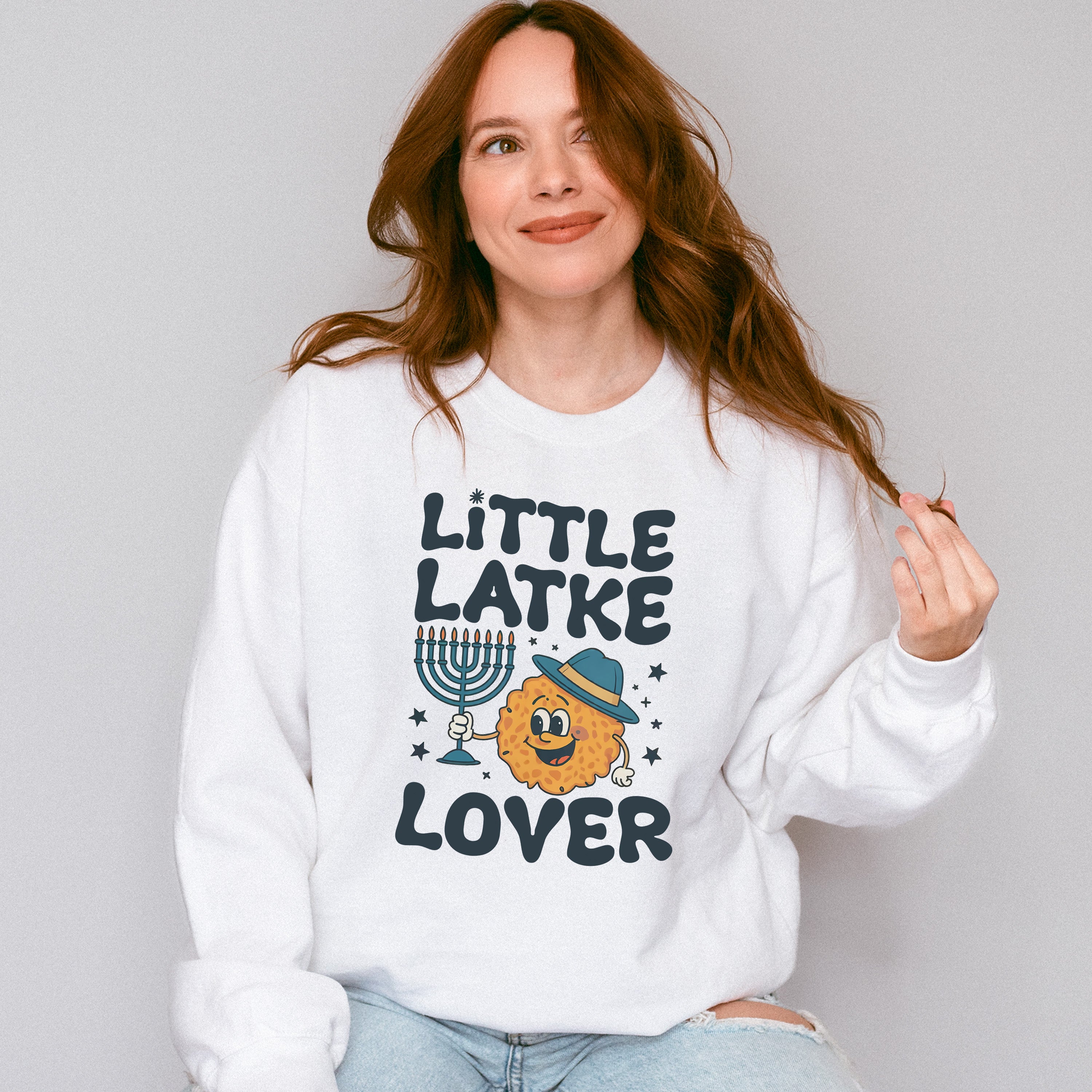 Little Latke Lover - Hanukkah Unisex Crewneck T-Shirt Sweatshirt Hoodie