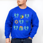 Ribbons & Star Of David - Hanukkah Unisex Crewneck T-Shirt Sweatshirt Hoodie