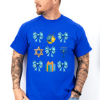 Ribbons & Star Of David - Hanukkah Unisex Crewneck T-Shirt Sweatshirt Hoodie