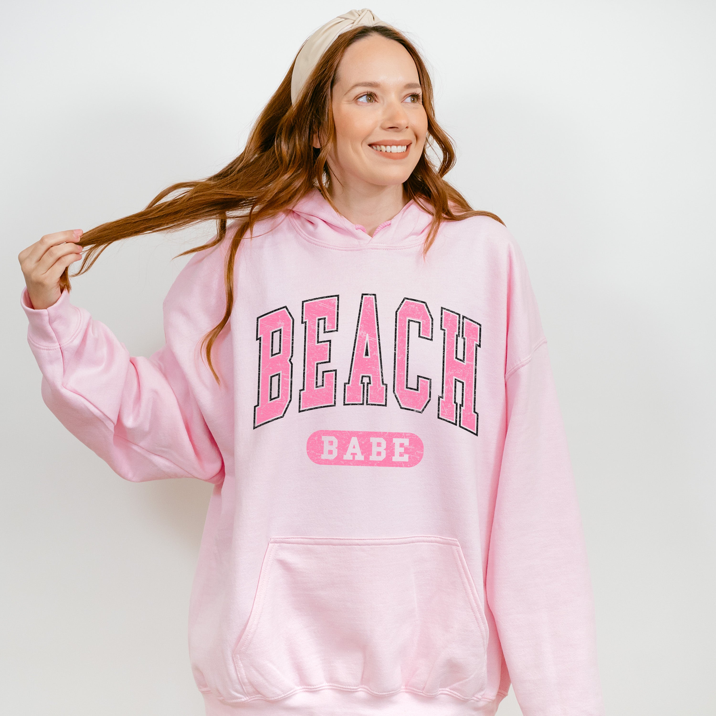 Beach Babe Design - Summer Theme Unisex Crewneck T-Shirt Sweatshirt Hoodie