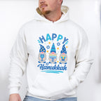 Happy Hanukkah Gnomes - Hanukkah Unisex Crewneck T-Shirt Sweatshirt Hoodie