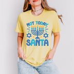 Not Today Santa Candlestick - Hanukkah Unisex Crewneck T-Shirt Sweatshirt Hoodie