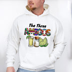 The Three Amigos Tequila Salt Lime - Cinco De Mayo Unisex Crewneck T-Shirt Sweatshirt Hoodie