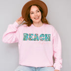 Beach Life Design - Summer Theme Unisex Crewneck T-Shirt Sweatshirt Hoodie