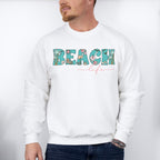 Beach Life Design - Summer Theme Unisex Crewneck T-Shirt Sweatshirt Hoodie