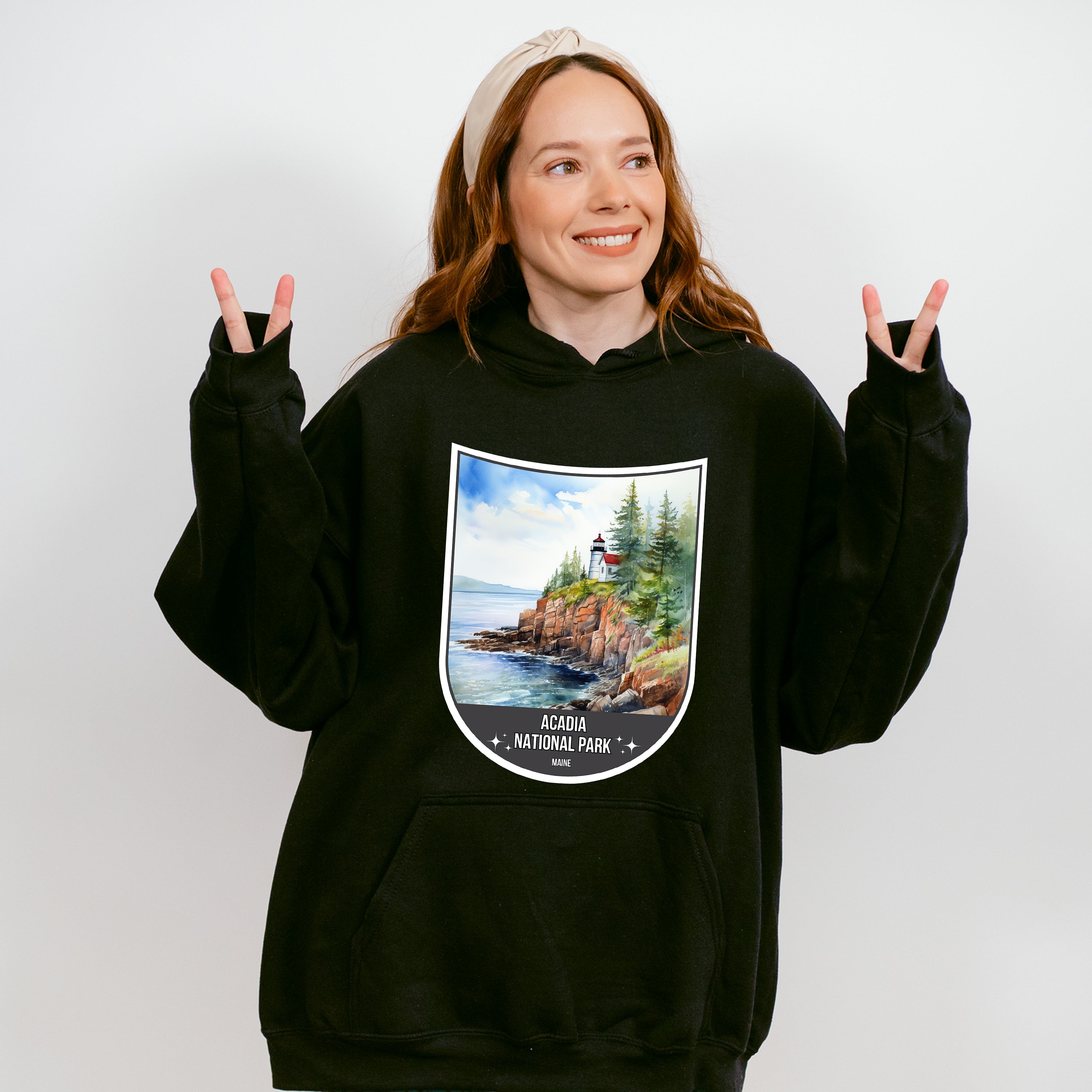 Acadia National Park Maine - National Parks Unisex Crewneck T-Shirt Sweatshirt Hoodie