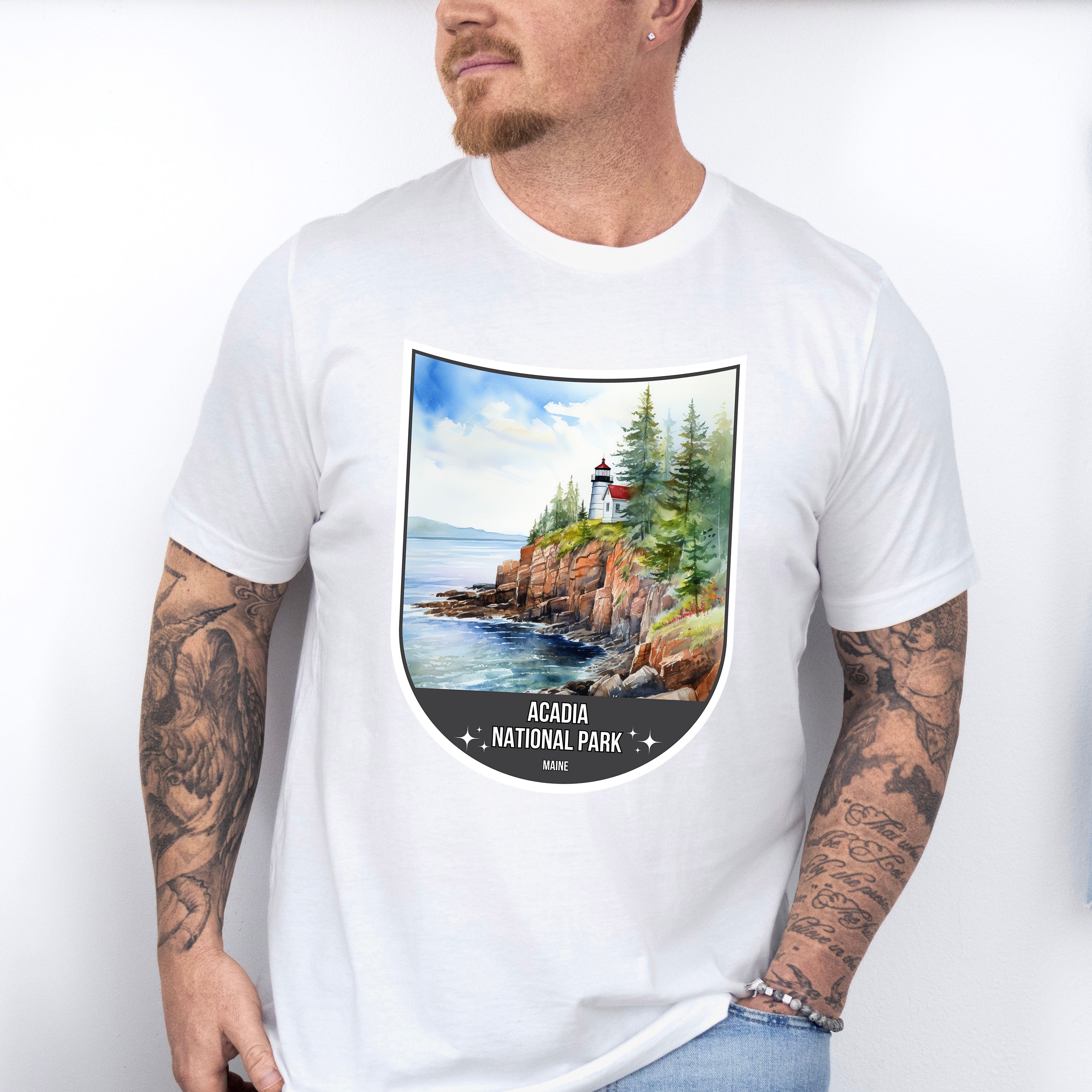 Acadia National Park Maine - National Parks Unisex Crewneck T-Shirt Sweatshirt Hoodie