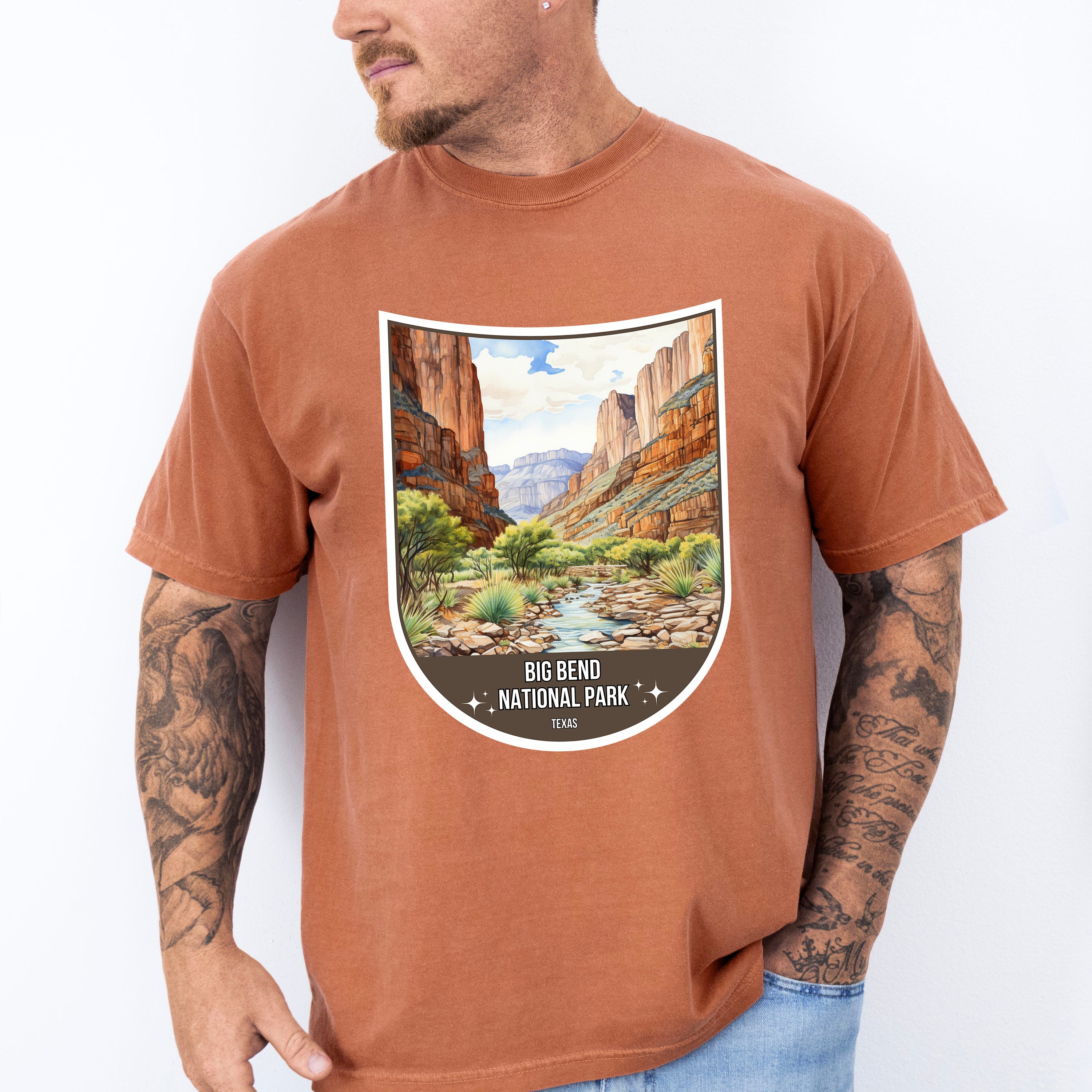 Big Bend National Park Texas - National Parks Unisex Crewneck T-Shirt Sweatshirt Hoodie