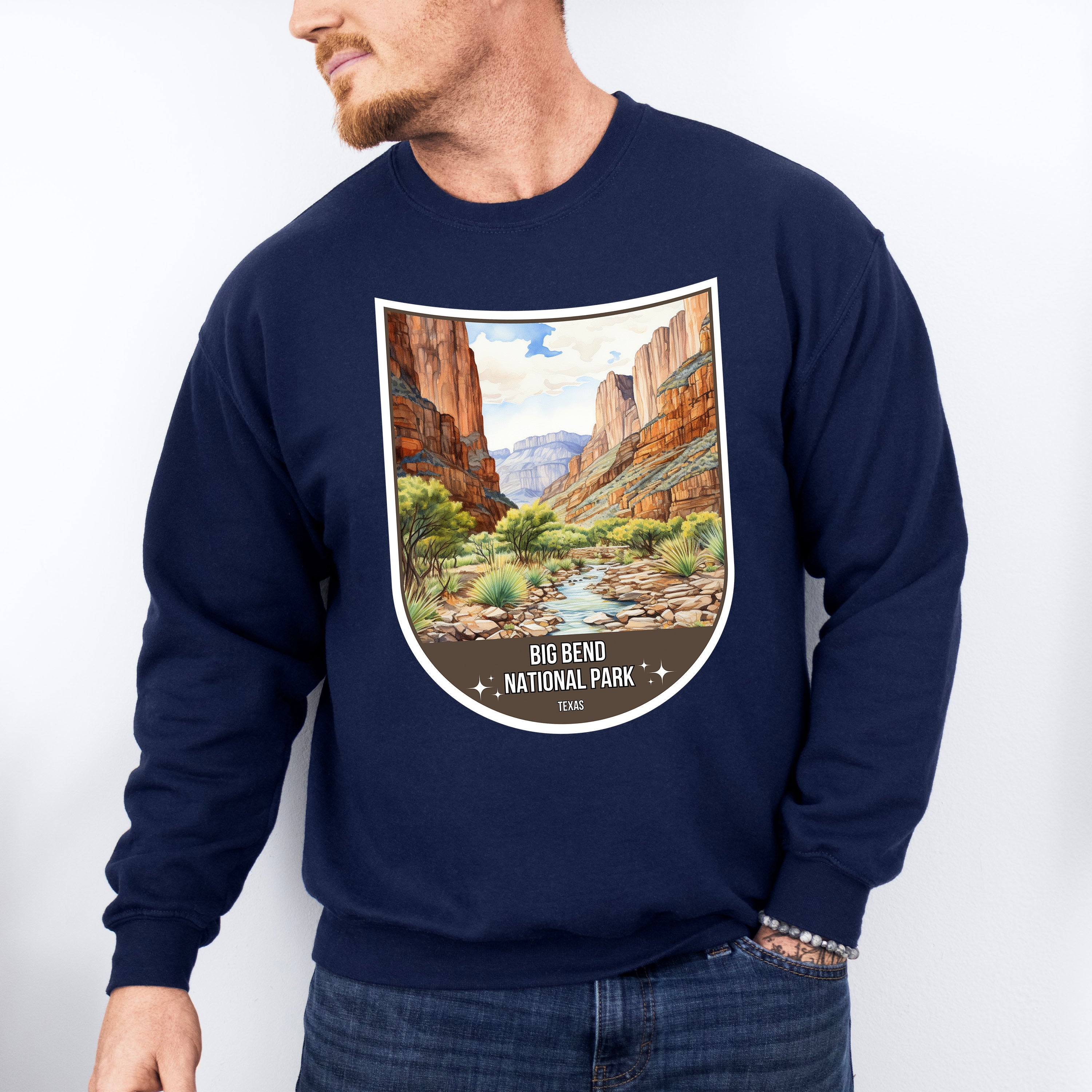 Big Bend National Park Texas - National Parks Unisex Crewneck T-Shirt Sweatshirt Hoodie
