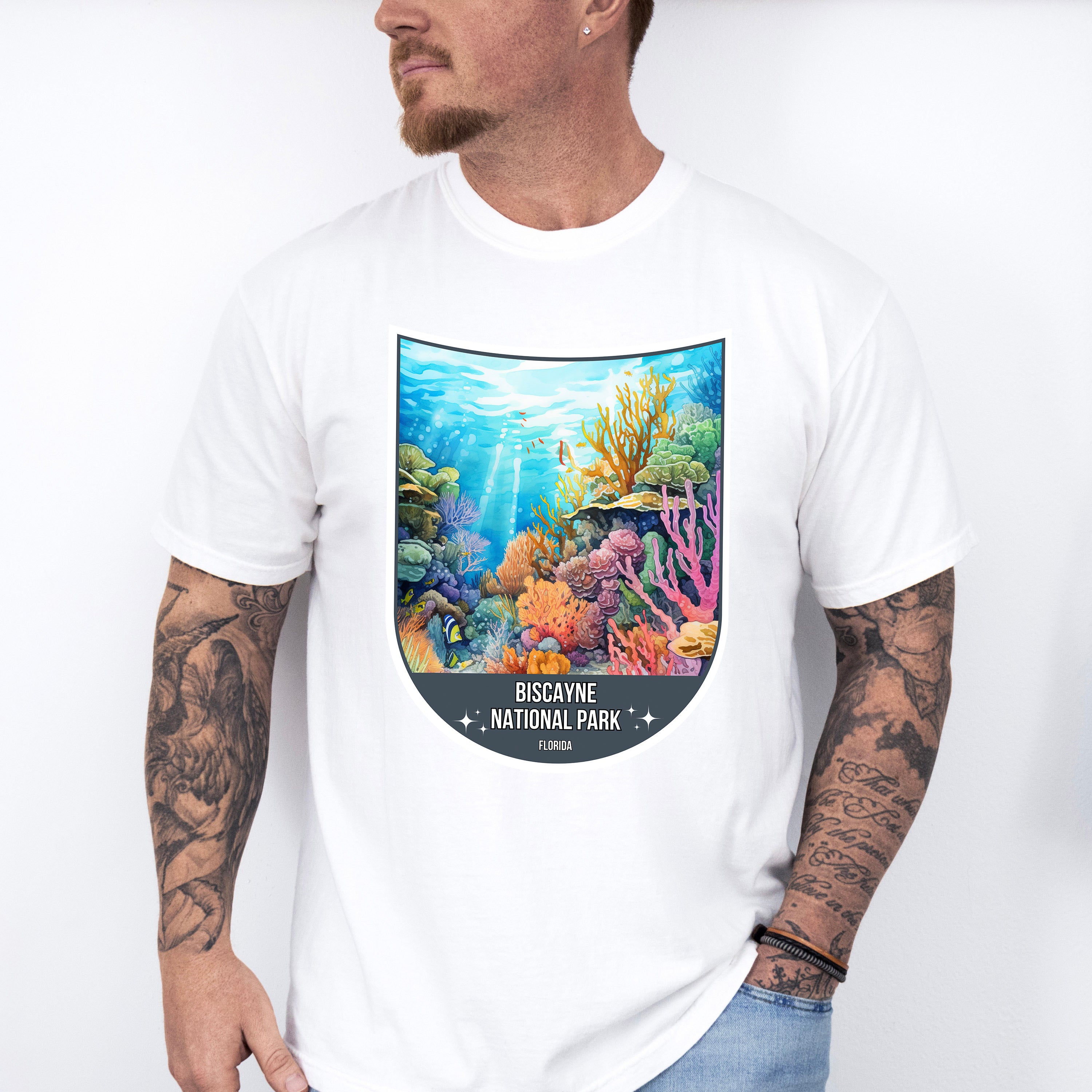 Biscayne National Park Florida - National Parks Unisex Crewneck T-Shirt Sweatshirt Hoodie