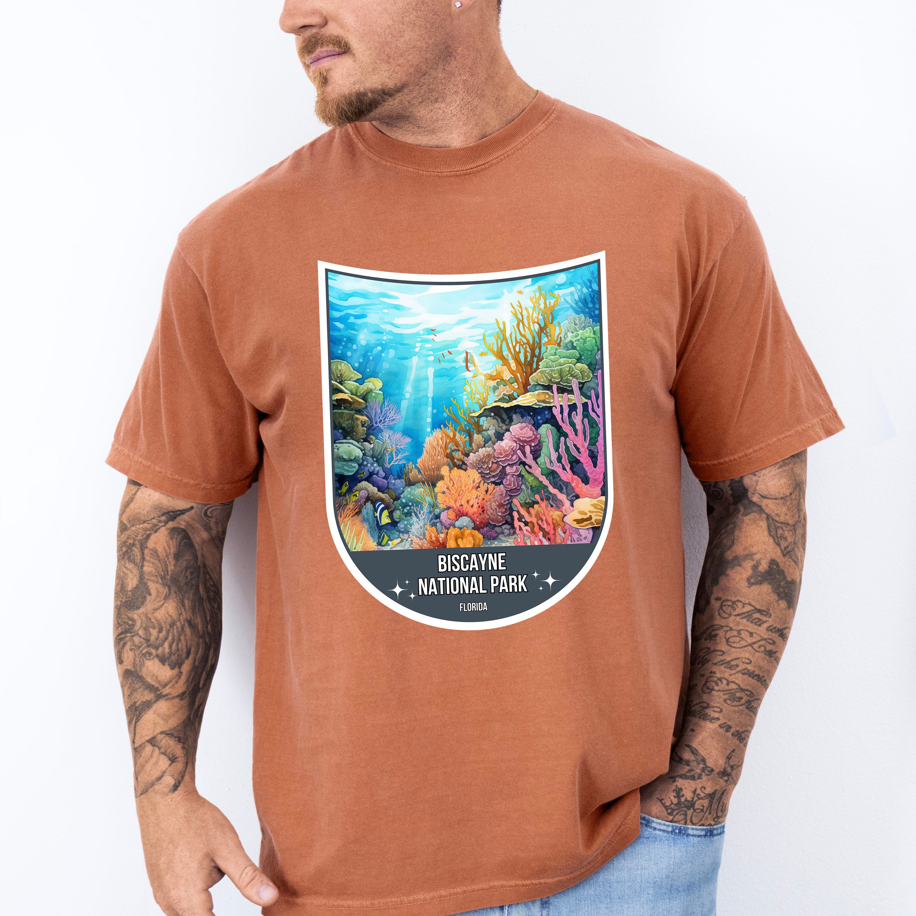 Biscayne National Park Florida - National Parks Unisex Crewneck T-Shirt Sweatshirt Hoodie