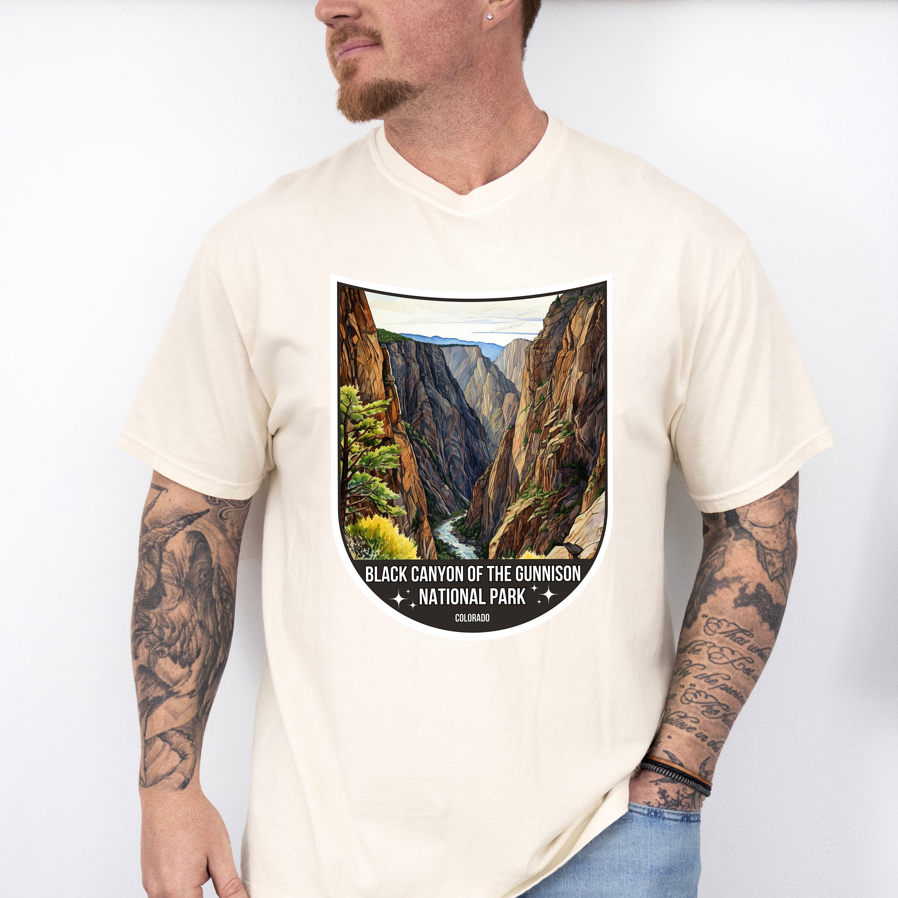 Black Canyon Of The Gunnison National Park Colorado - National Parks Unisex Crewneck T-Shirt Sweatshirt Hoodie