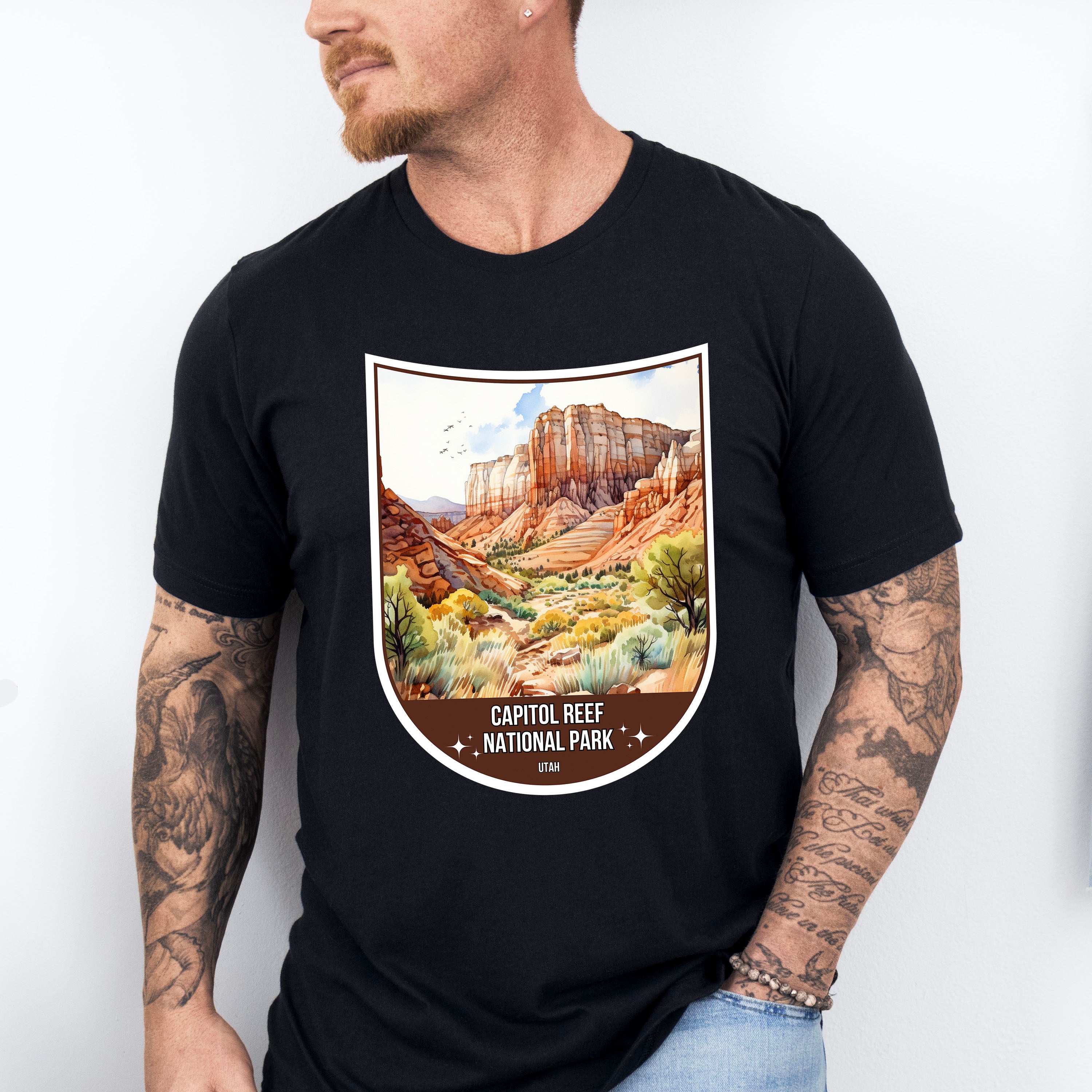 Capitol Reef National Park Utah - National Parks Unisex Crewneck T-Shirt Sweatshirt Hoodie