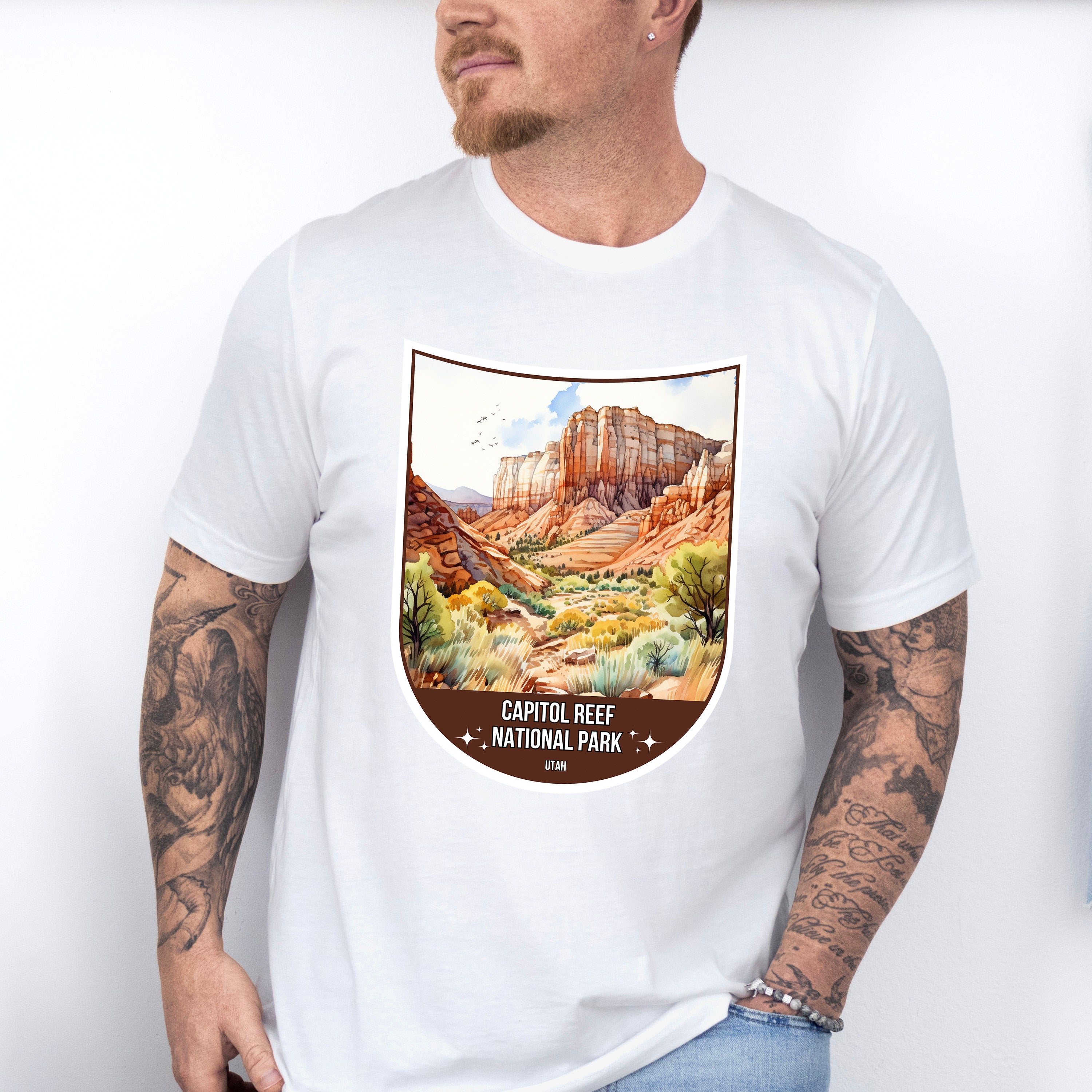 Capitol Reef National Park Utah - National Parks Unisex Crewneck T-Shirt Sweatshirt Hoodie