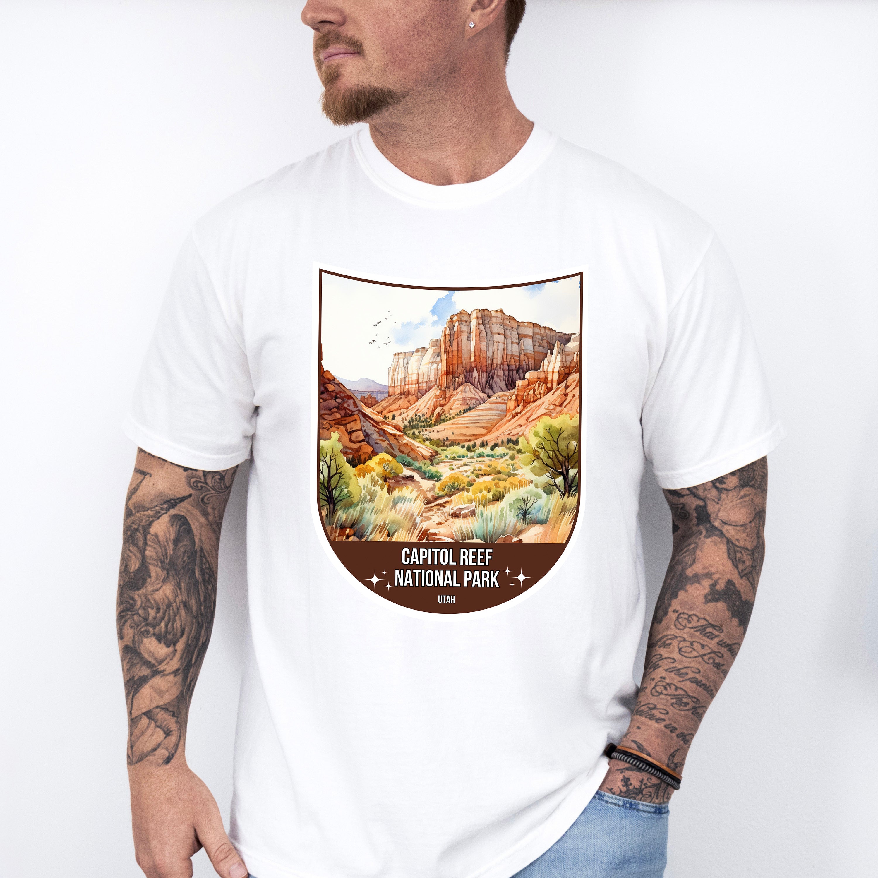 Capitol Reef National Park Utah - National Parks Unisex Crewneck T-Shirt Sweatshirt Hoodie