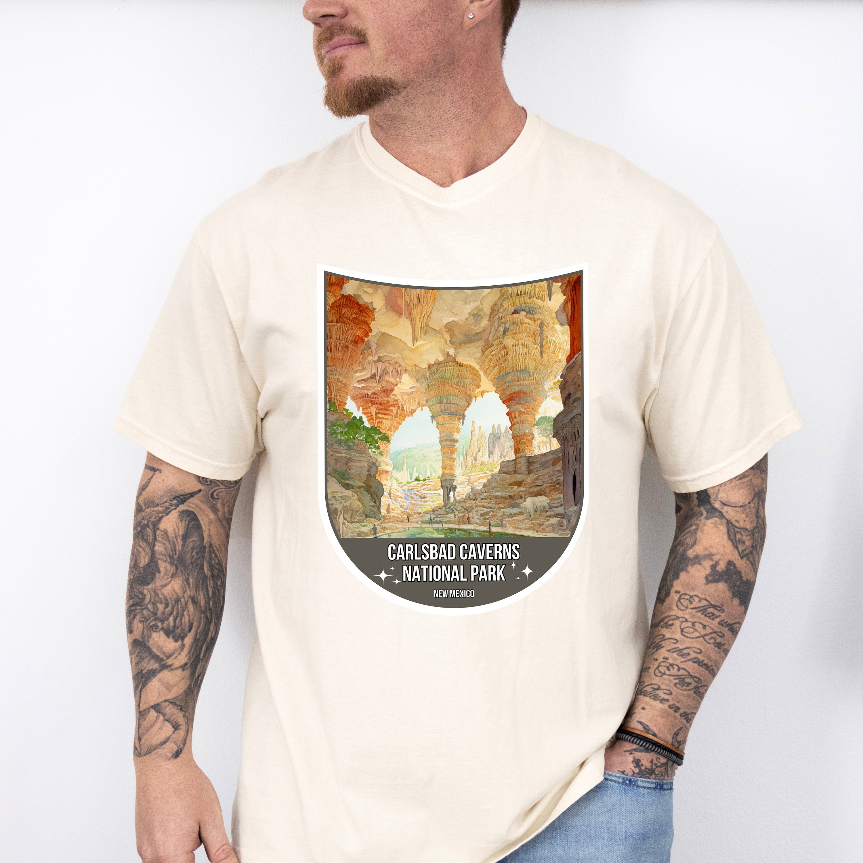 Carlsbad Caverns National Park New Mexico - National Parks Unisex Crewneck T-Shirt Sweatshirt Hoodie