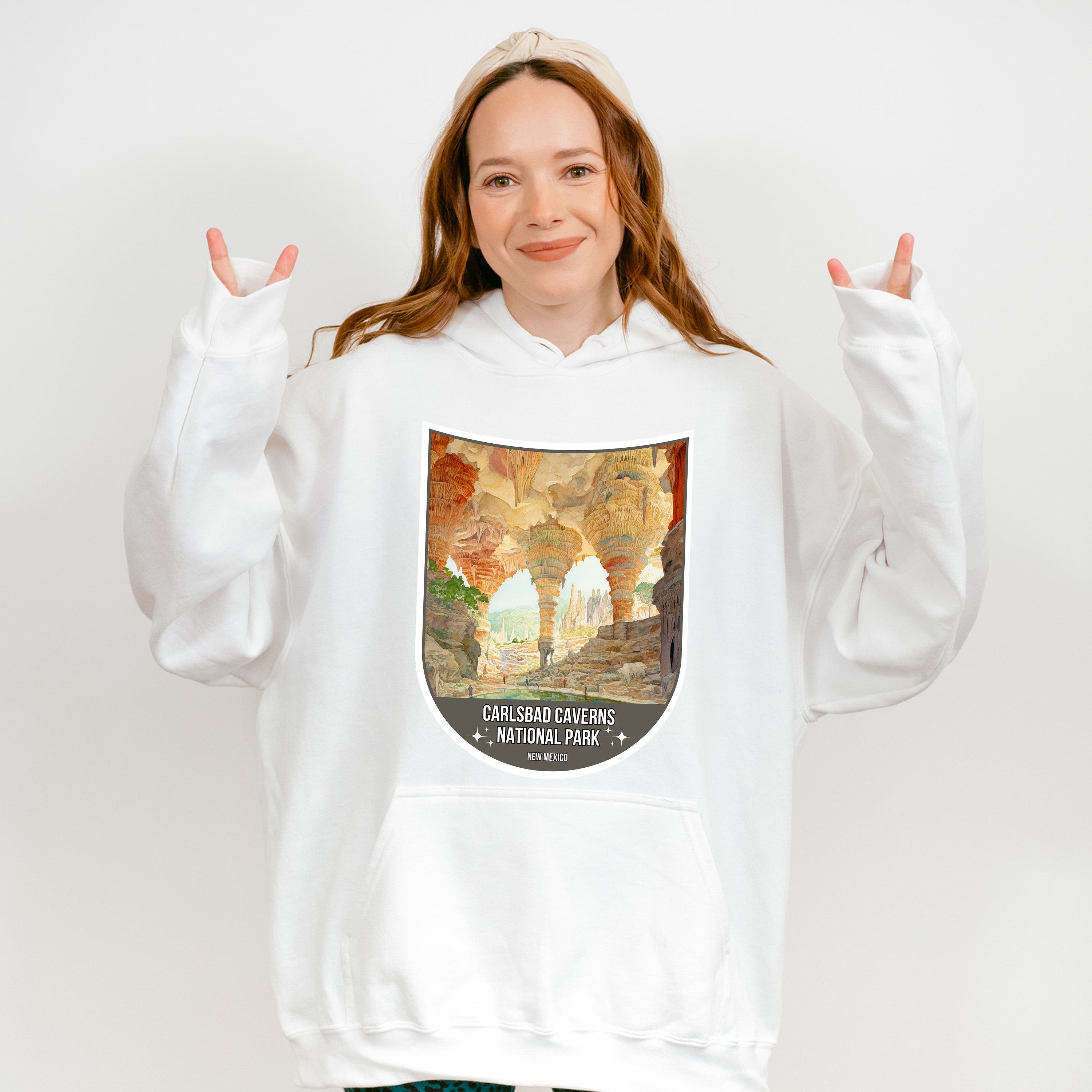 Carlsbad Caverns National Park New Mexico - National Parks Unisex Crewneck T-Shirt Sweatshirt Hoodie