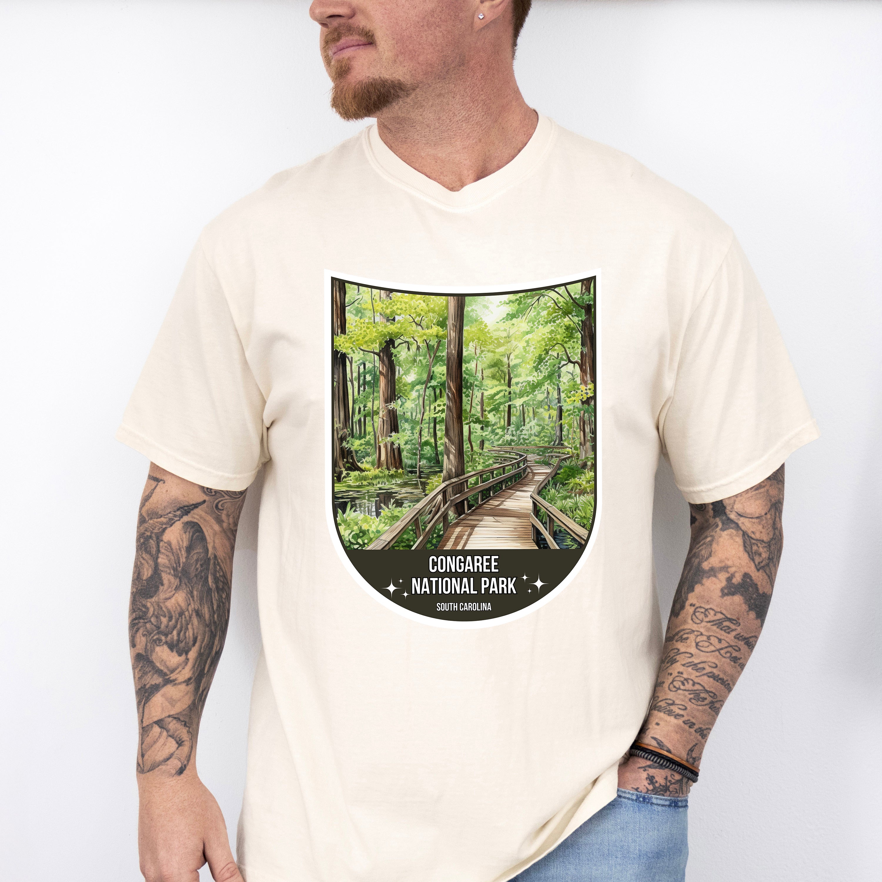 Congaree National Park South Carolina - National Parks Unisex Crewneck T-Shirt Sweatshirt Hoodie