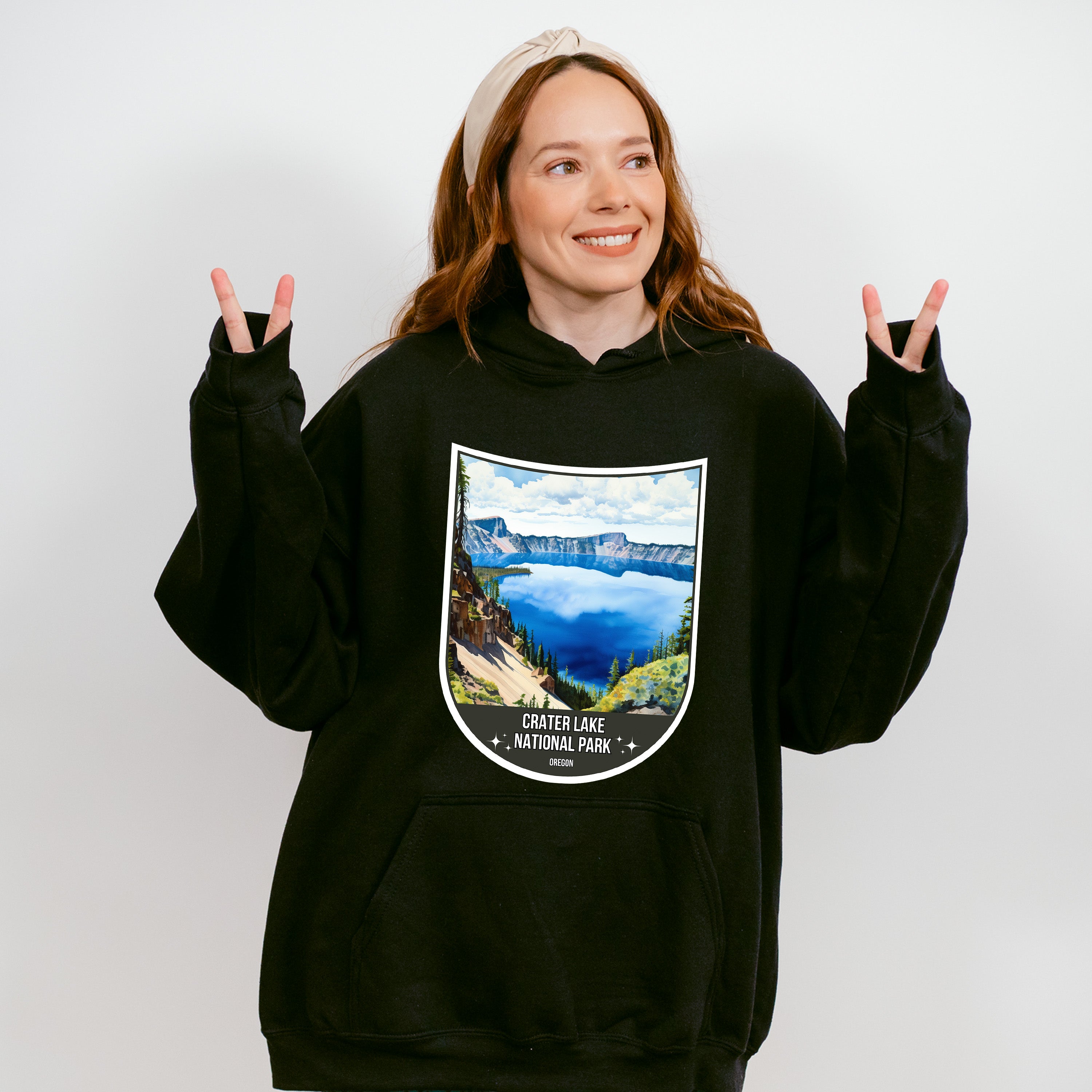 Crater Lake National Park Oregon - National Parks Unisex Crewneck T-Shirt Sweatshirt Hoodie