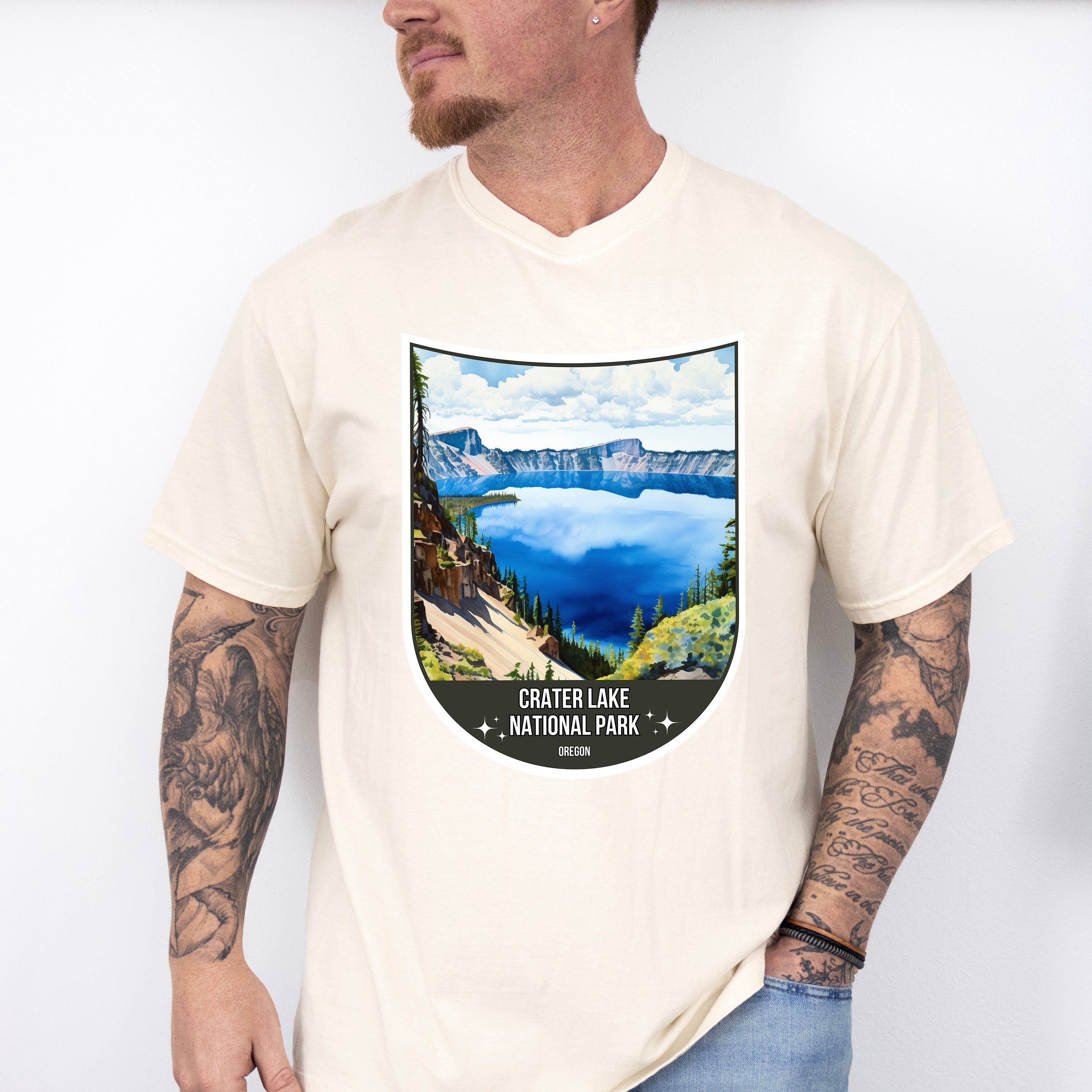 Crater Lake National Park Oregon - National Parks Unisex Crewneck T-Shirt Sweatshirt Hoodie