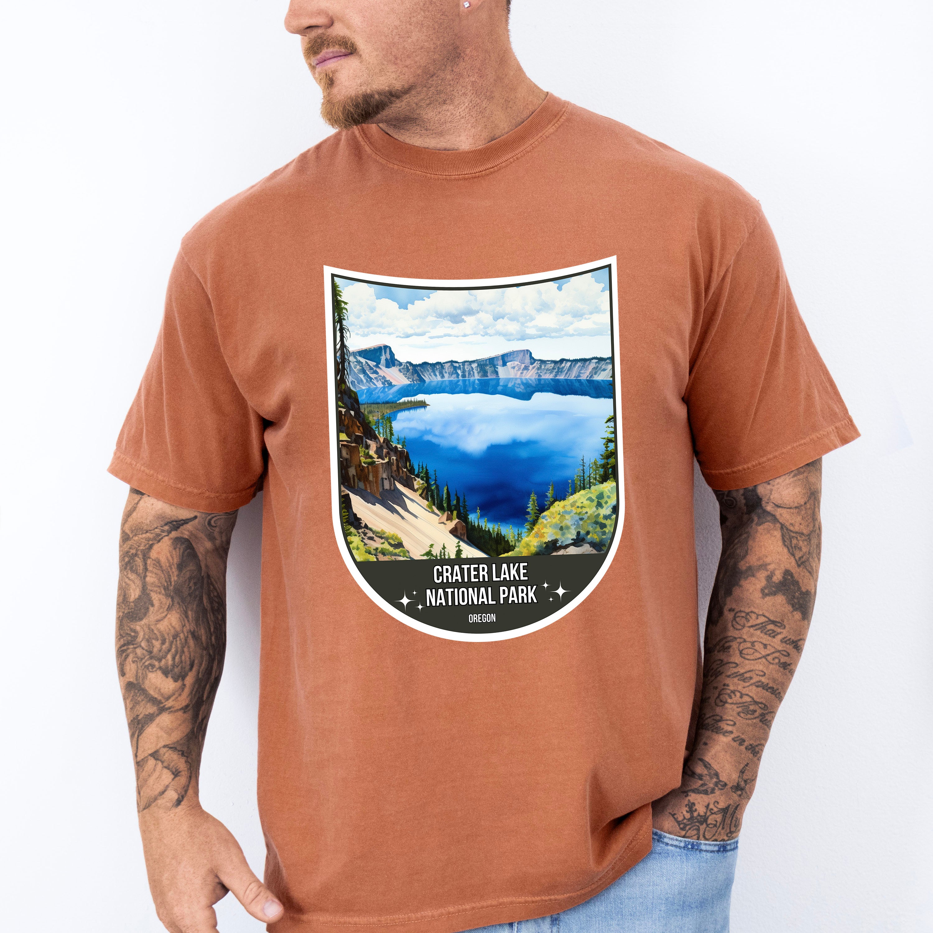 Crater Lake National Park Oregon - National Parks Unisex Crewneck T-Shirt Sweatshirt Hoodie