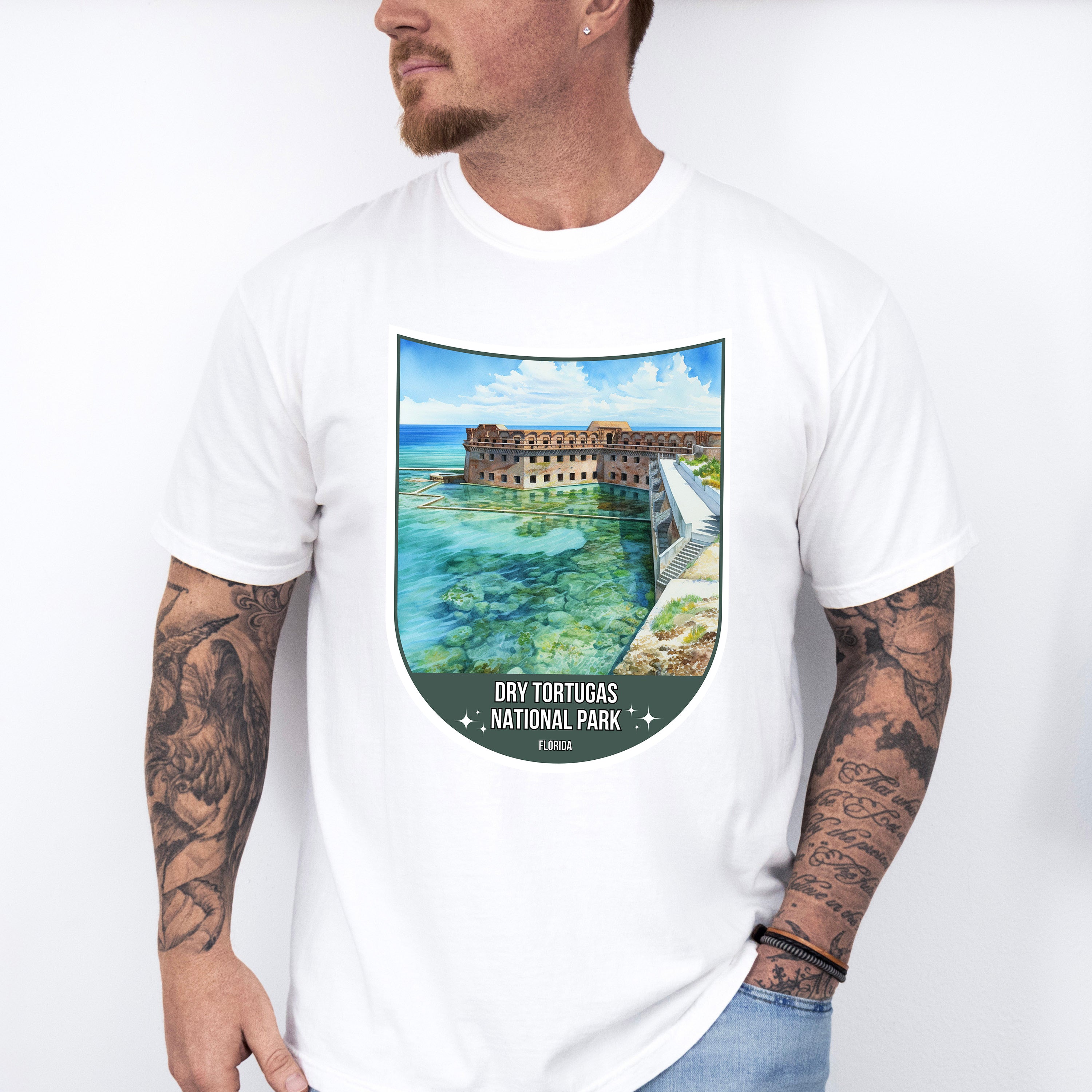 Dry Tortugas National Park Florida - National Parks Unisex Crewneck T-Shirt Sweatshirt Hoodie