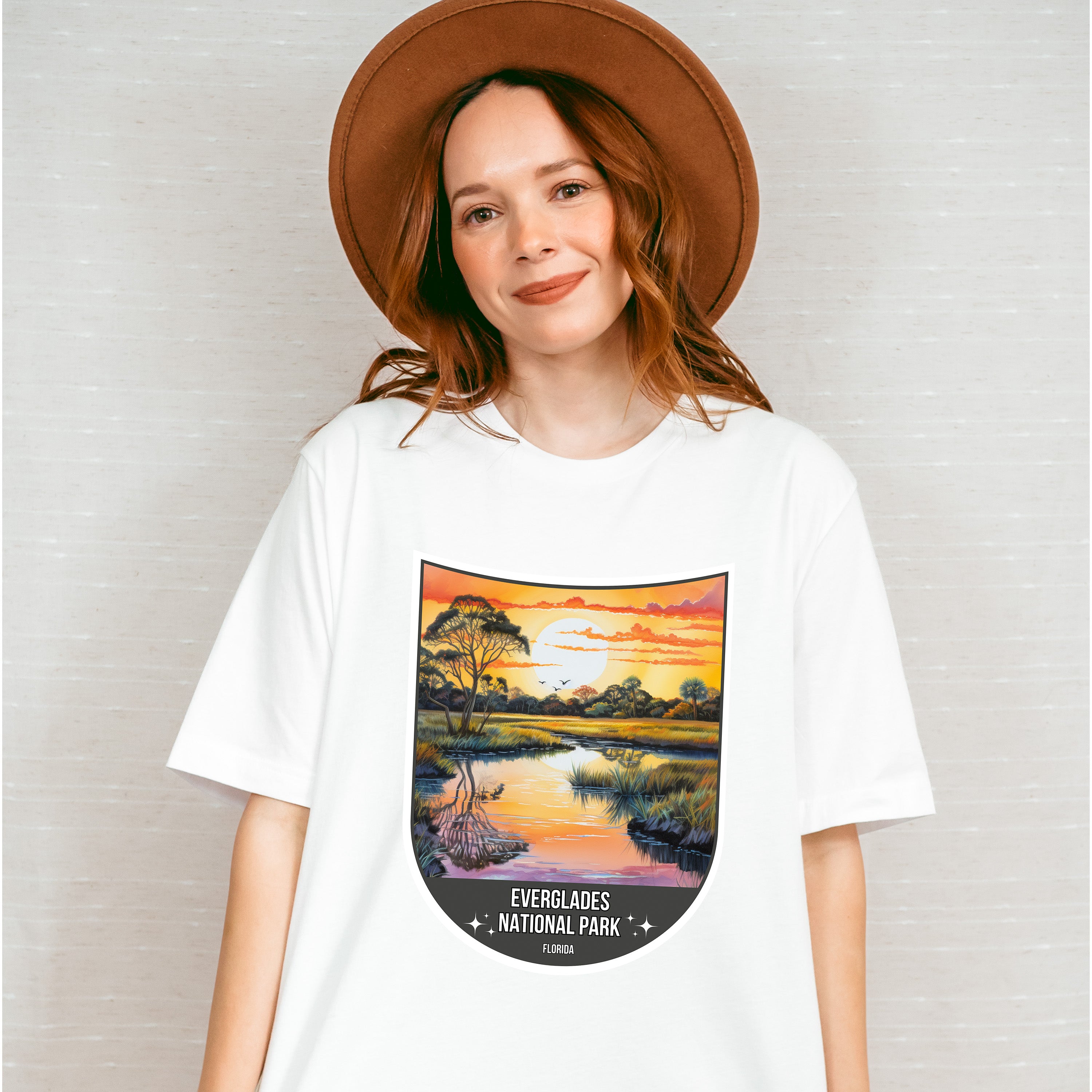 Everglades National Park Florida - National Parks Unisex Crewneck T-Shirt Sweatshirt Hoodie