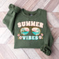 Summer Vibes Design - Summer Theme Unisex Crewneck T-Shirt Sweatshirt Hoodie