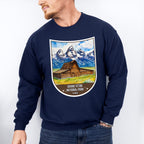 Grand Teton National Park Wyoming - National Parks Unisex Crewneck T-Shirt Sweatshirt Hoodie
