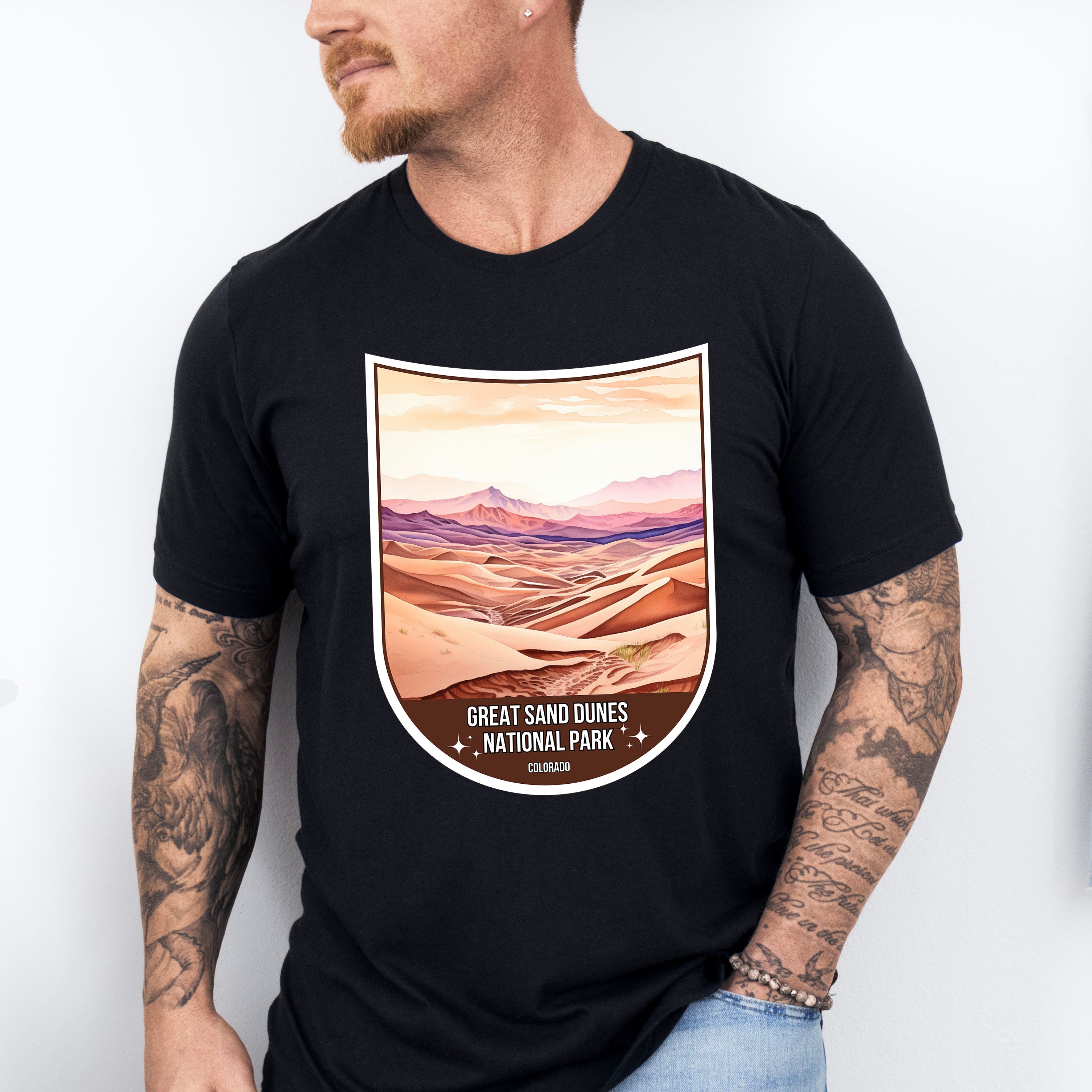Great Sand Dunes National Park Colorado - National Parks Unisex Crewneck T-Shirt Sweatshirt Hoodie