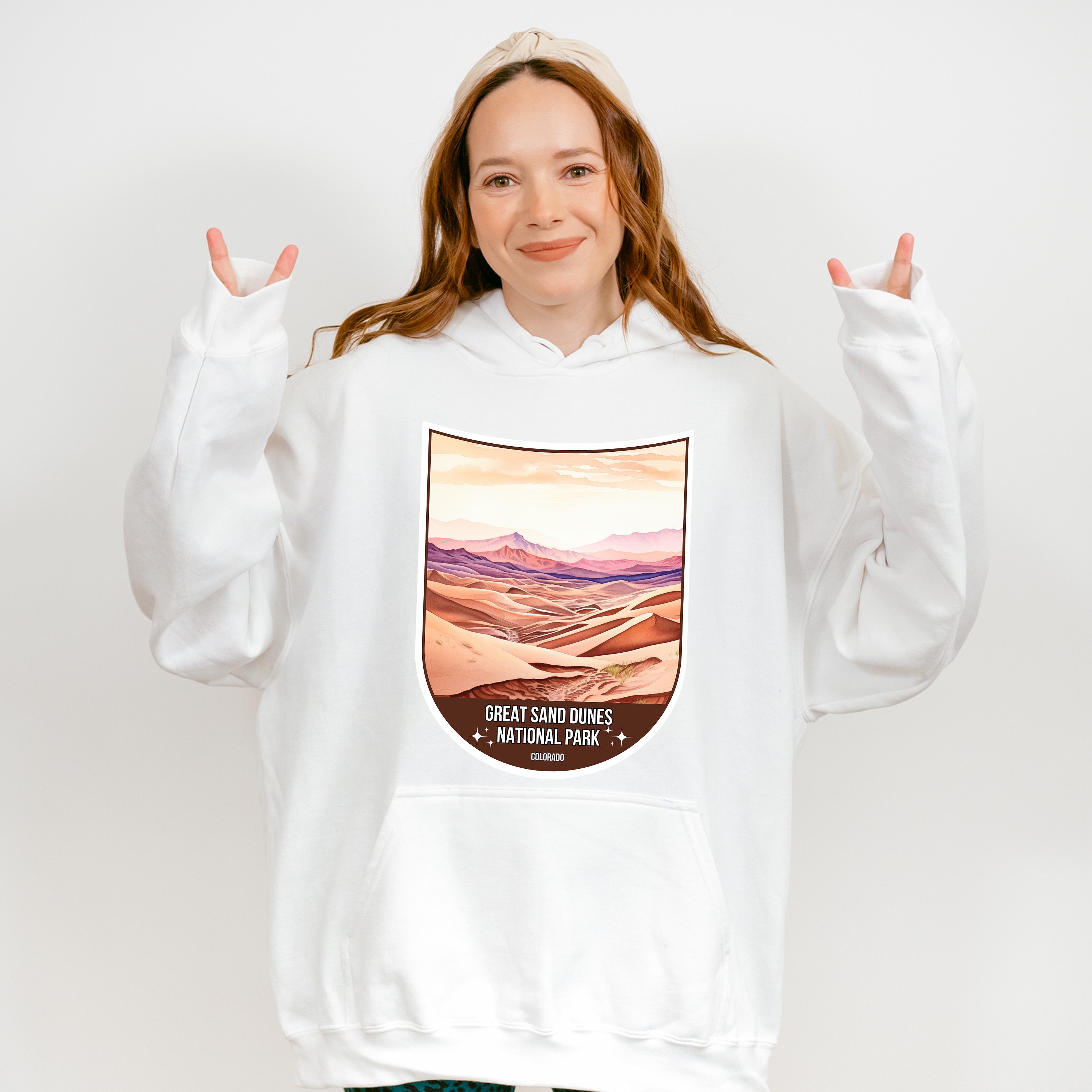 Great Sand Dunes National Park Colorado - National Parks Unisex Crewneck T-Shirt Sweatshirt Hoodie