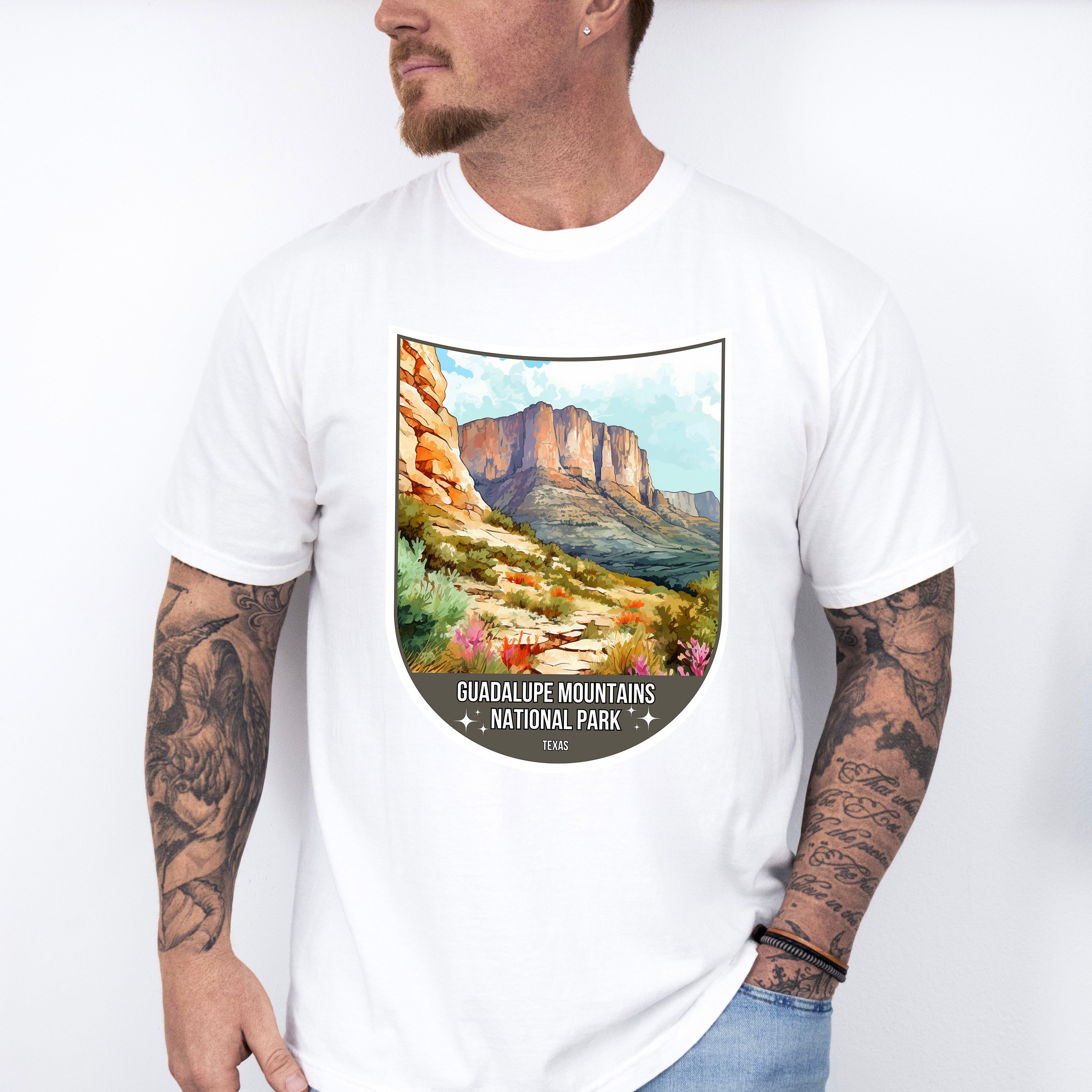 Guadalupe Mountains National Park Texas - National Parks Unisex Crewneck T-Shirt Sweatshirt Hoodie