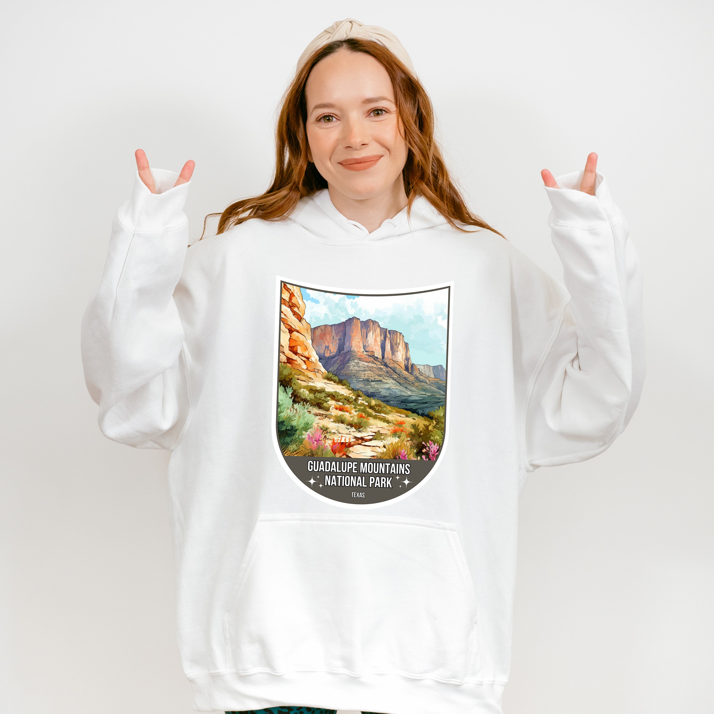 Guadalupe Mountains National Park Texas - National Parks Unisex Crewneck T-Shirt Sweatshirt Hoodie