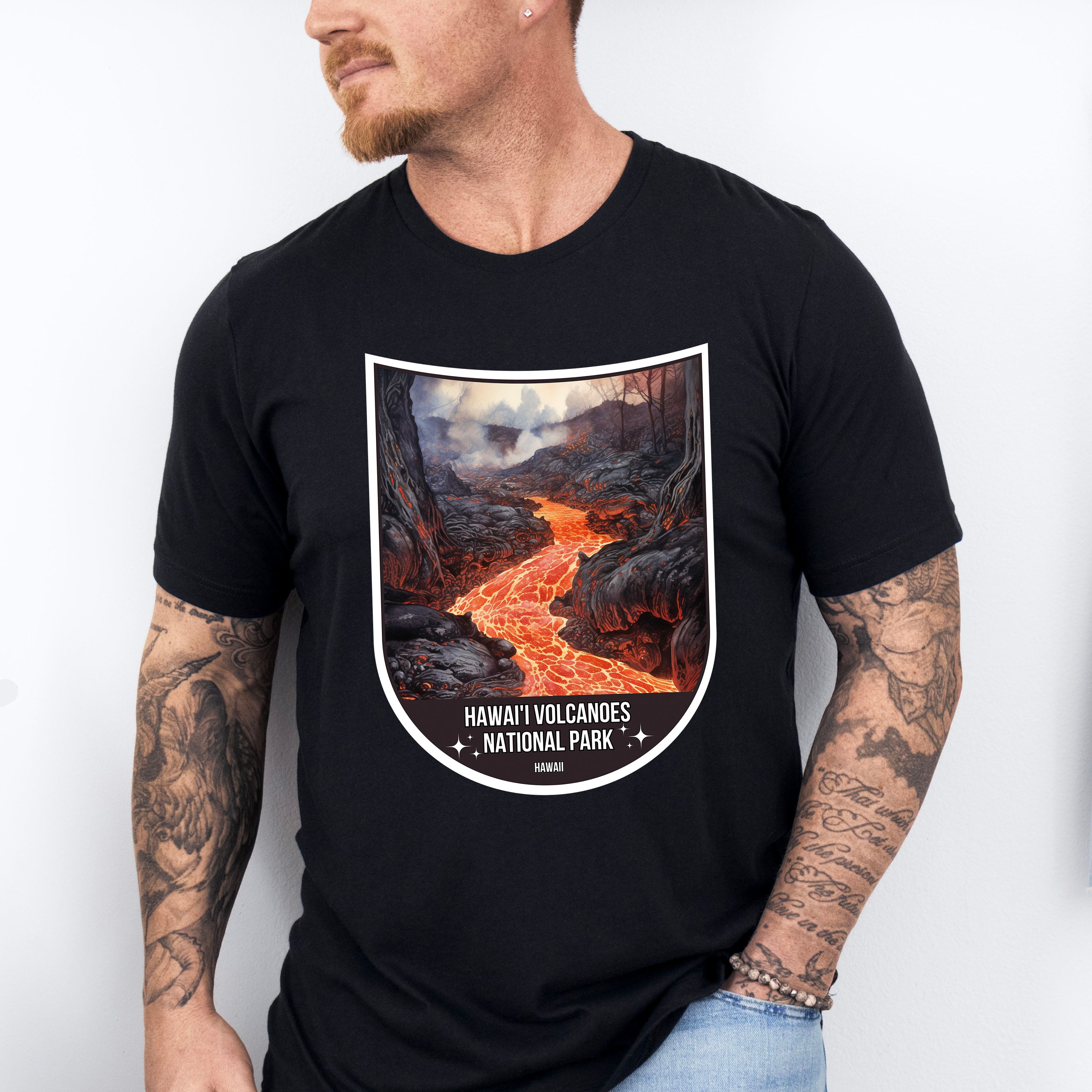 Hawai'i Volcanoes National Park Hawaii - National Parks Unisex Crewneck T-Shirt Sweatshirt Hoodie