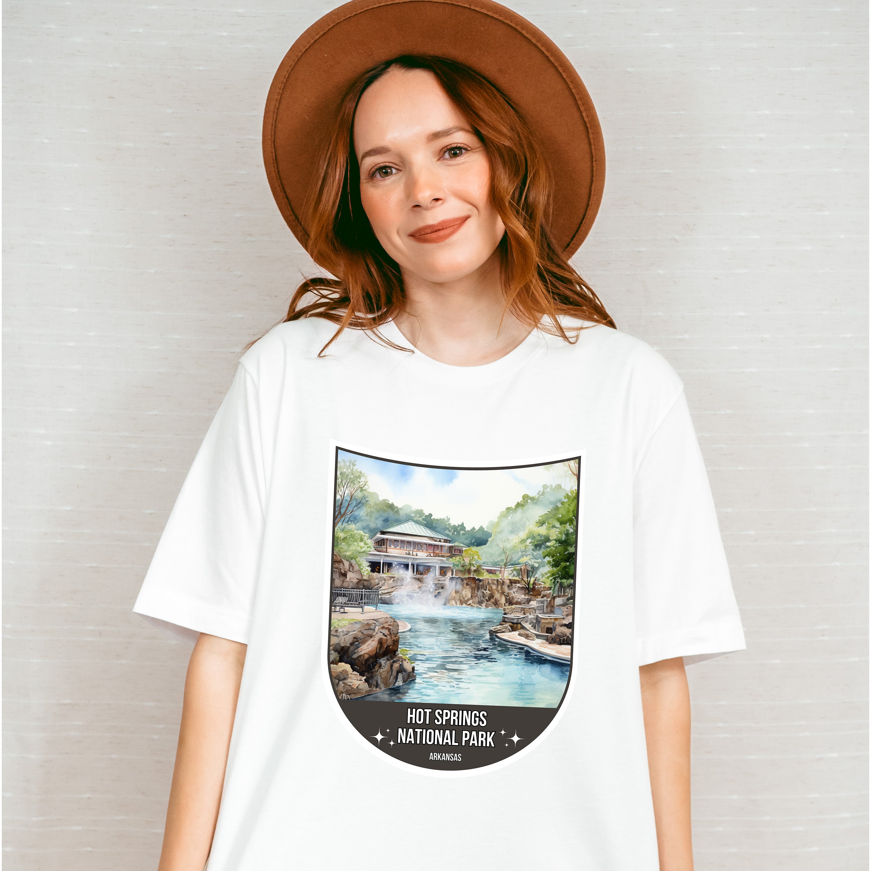 Hot Springs National Park Arkansas - National Parks Unisex Crewneck T-Shirt Sweatshirt Hoodie