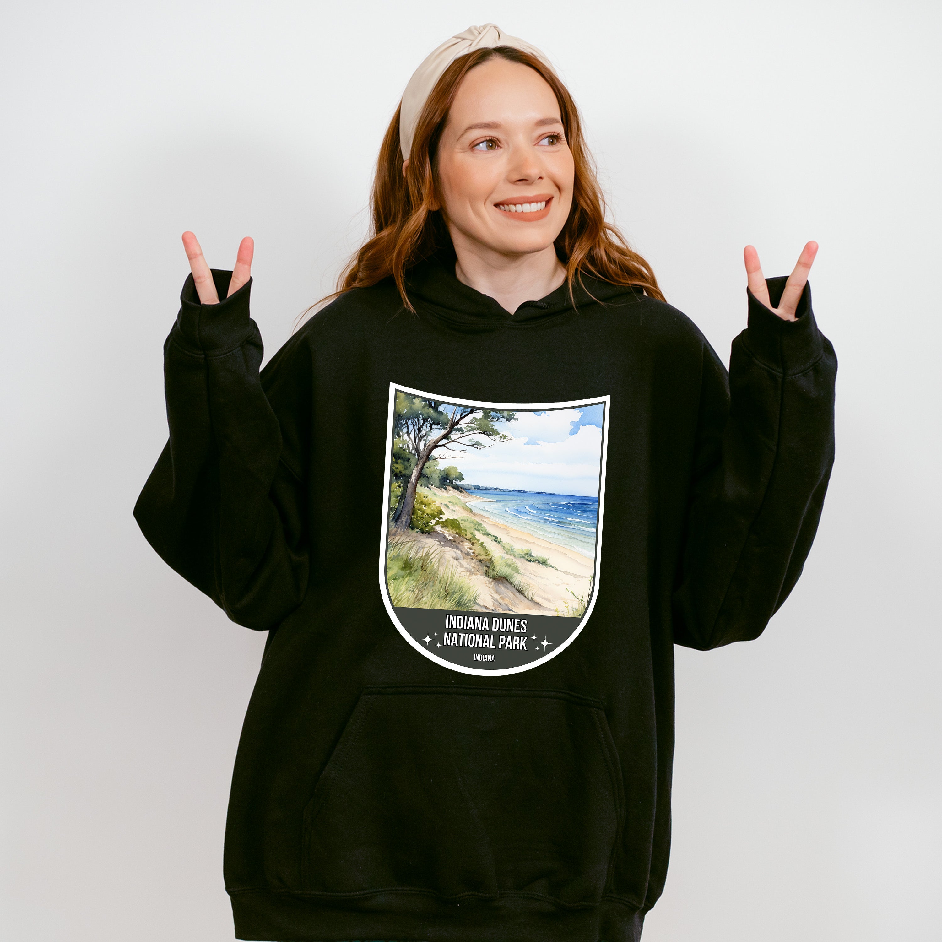 Indiana Dunes National Park Indiana - National Parks Unisex Crewneck T-Shirt Sweatshirt Hoodie