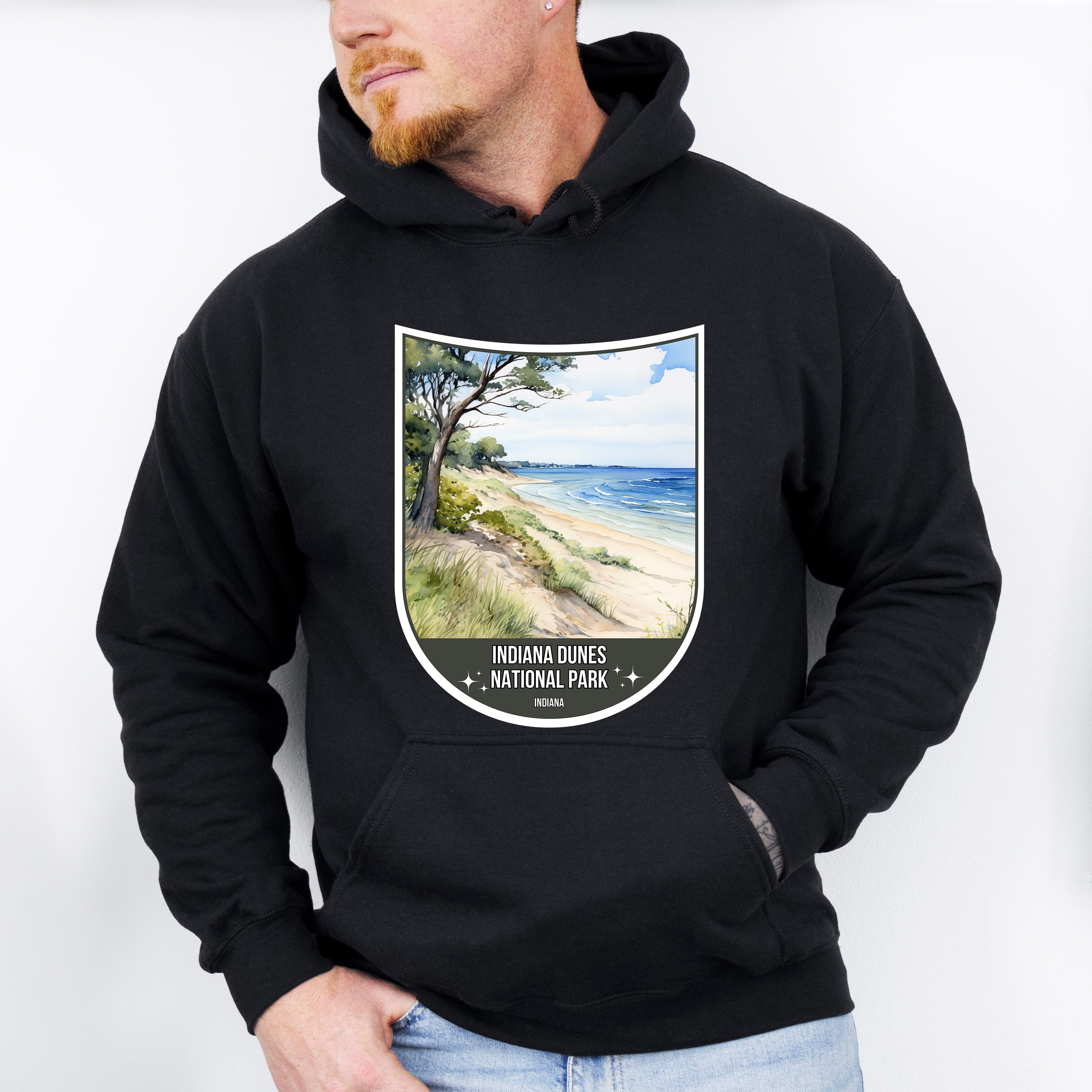 Indiana Dunes National Park Indiana - National Parks Unisex Crewneck T-Shirt Sweatshirt Hoodie