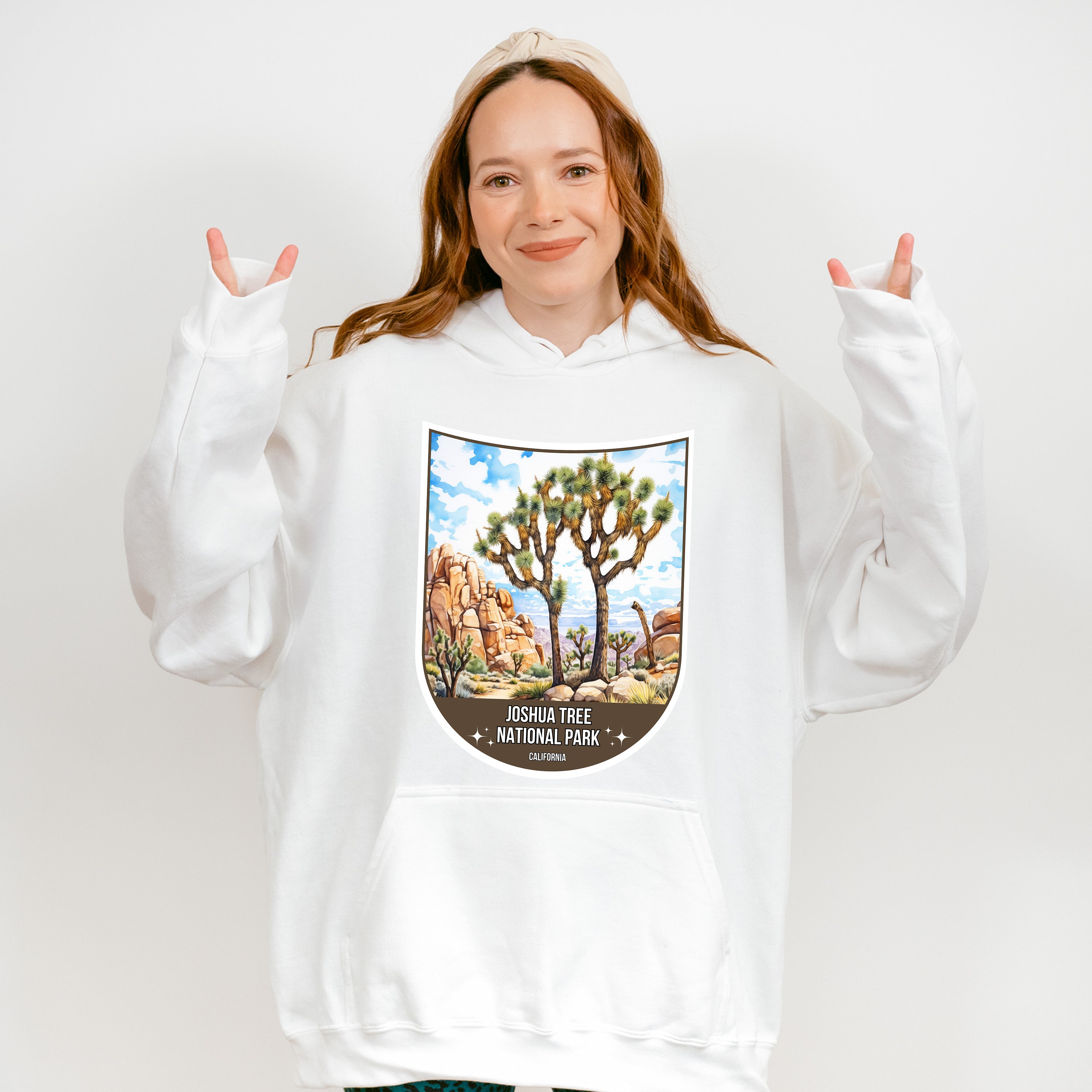 Joshua Tree National Park California - National Parks Unisex Crewneck T-Shirt Sweatshirt Hoodie