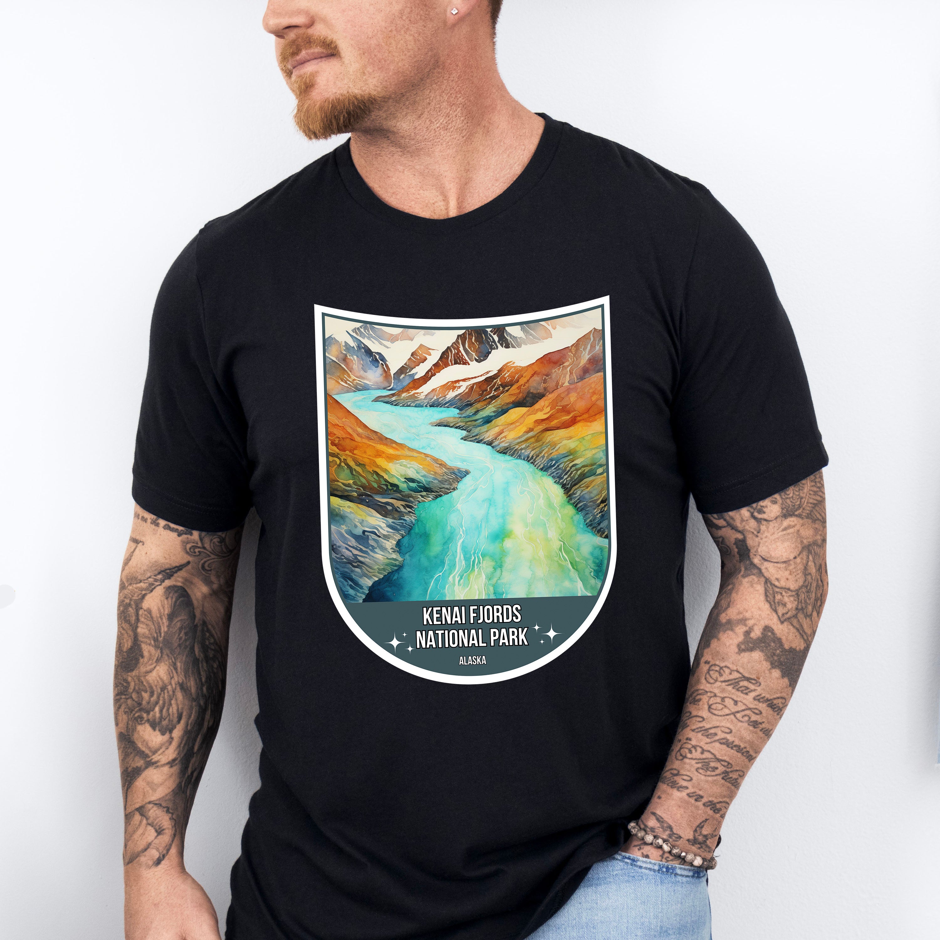 Kenai Fjords National Park Alaska - National Parks Unisex Crewneck T-Shirt Sweatshirt Hoodie