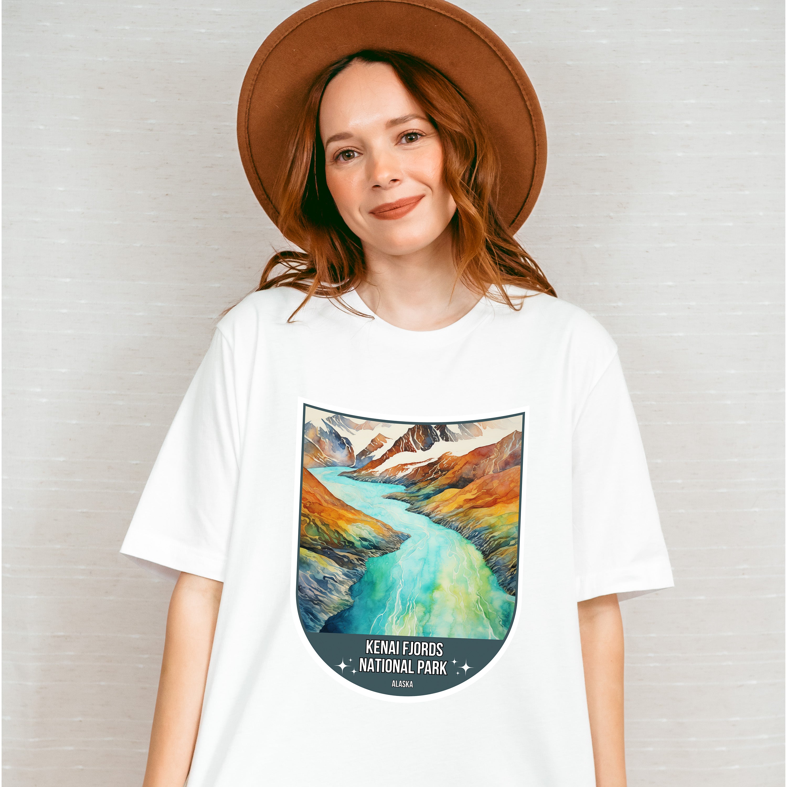 Kenai Fjords National Park Alaska - National Parks Unisex Crewneck T-Shirt Sweatshirt Hoodie