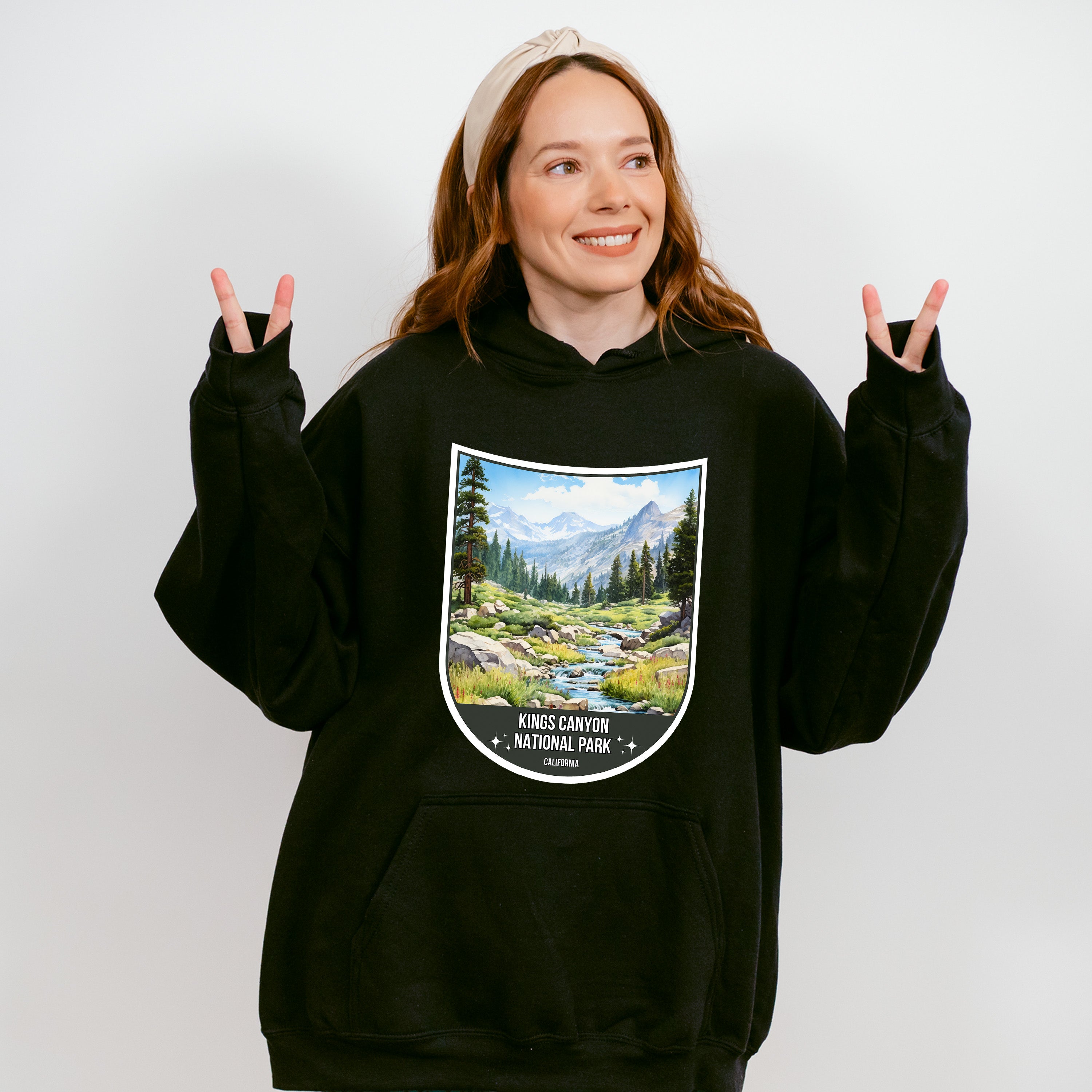 Kings Canyon National Park California - National Parks Unisex Crewneck T-Shirt Sweatshirt Hoodie