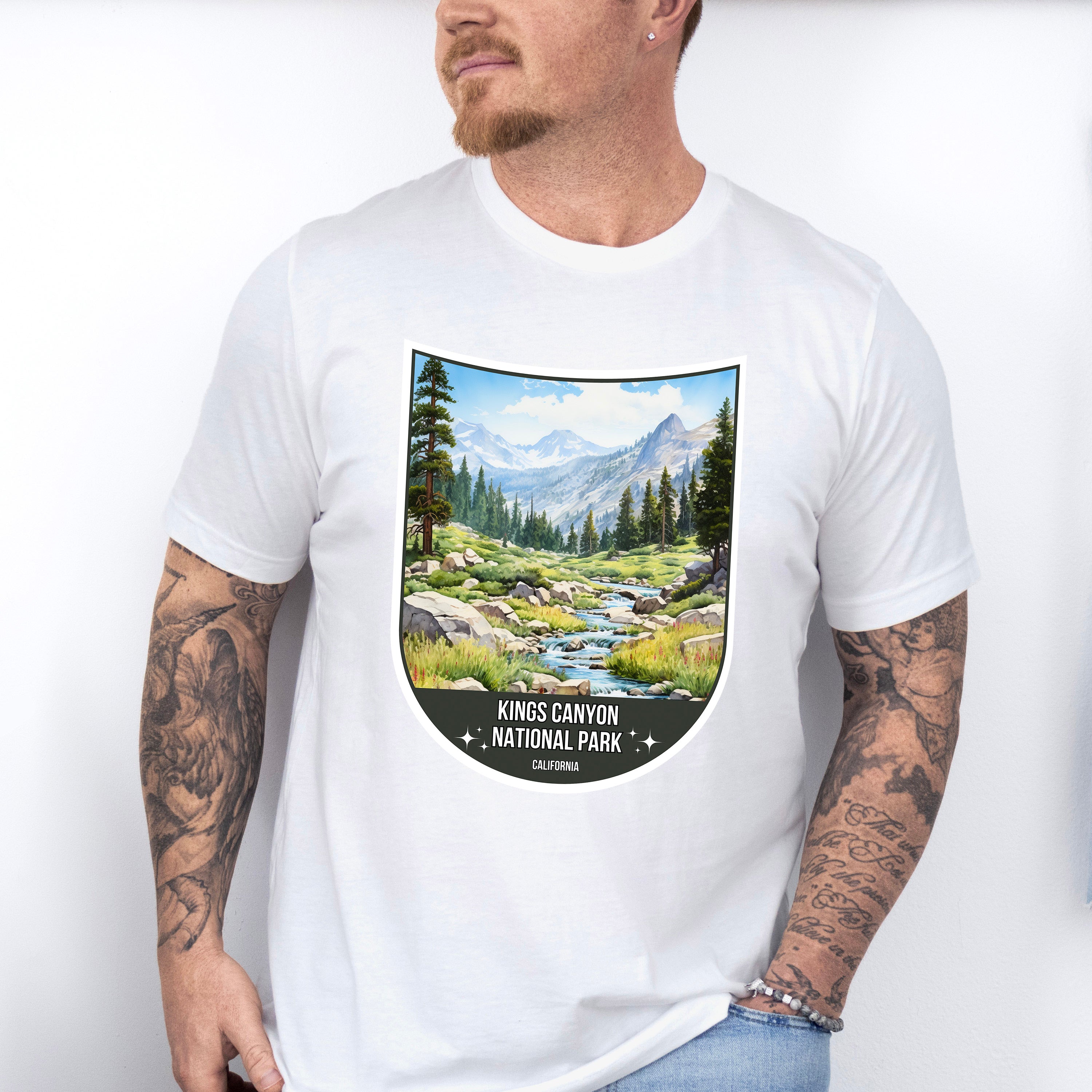Kings Canyon National Park California - National Parks Unisex Crewneck T-Shirt Sweatshirt Hoodie