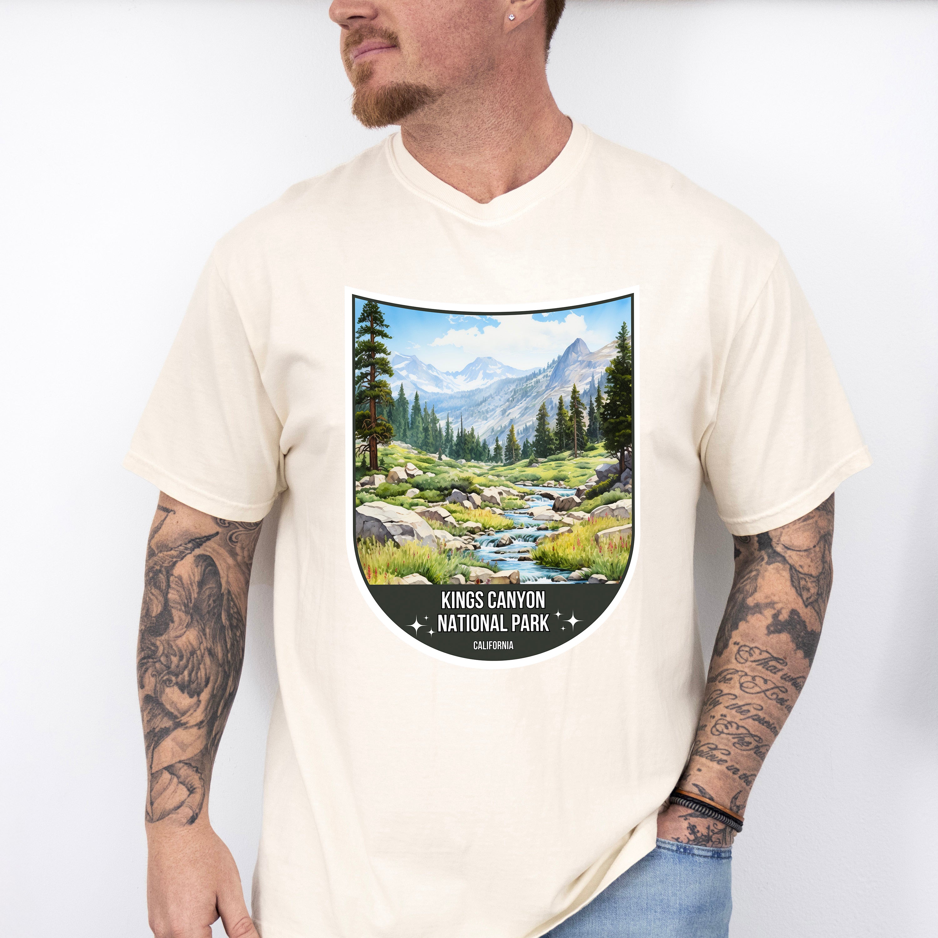 Kings Canyon National Park California - National Parks Unisex Crewneck T-Shirt Sweatshirt Hoodie
