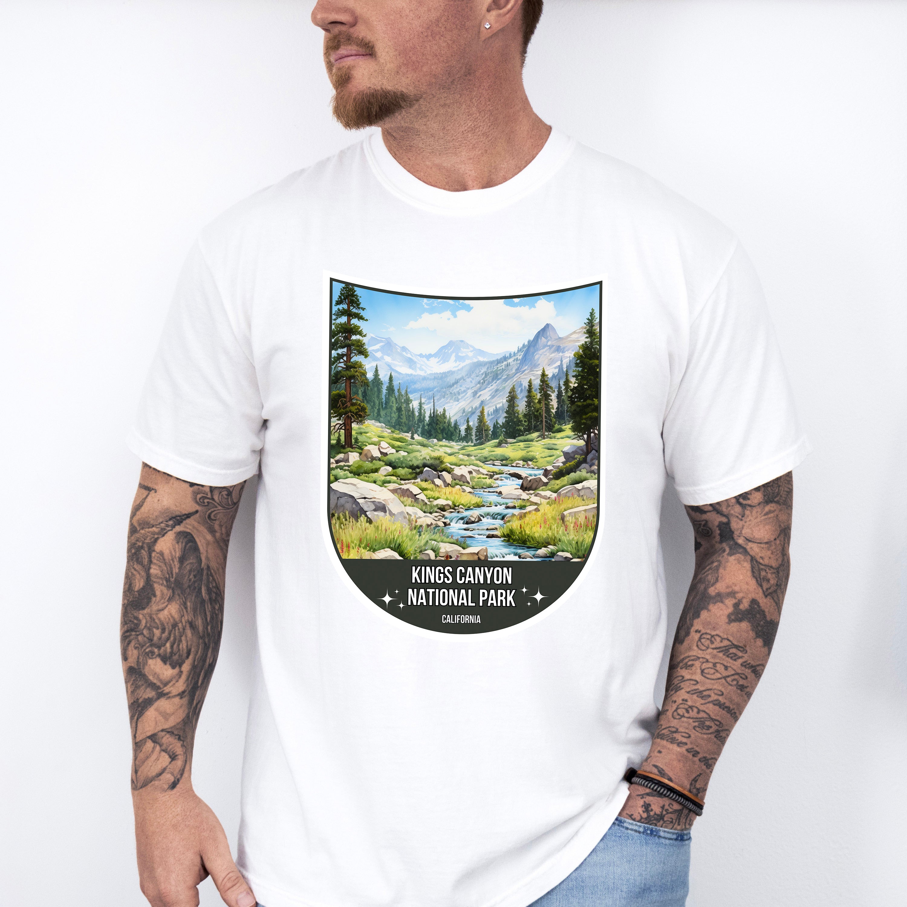 Kings Canyon National Park California - National Parks Unisex Crewneck T-Shirt Sweatshirt Hoodie