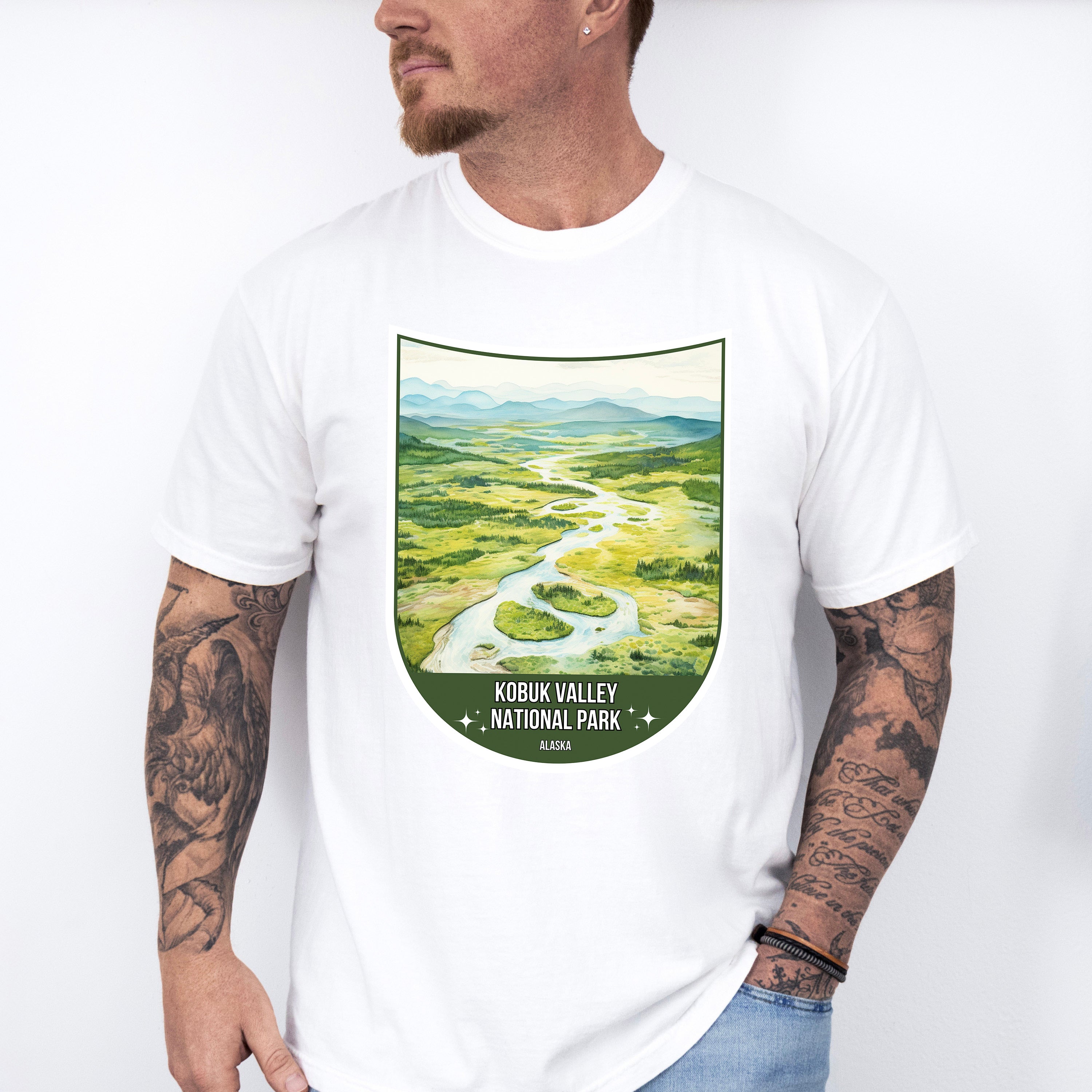 Kobuk Valley National Park Alaska - National Parks Unisex Crewneck T-Shirt Sweatshirt Hoodie