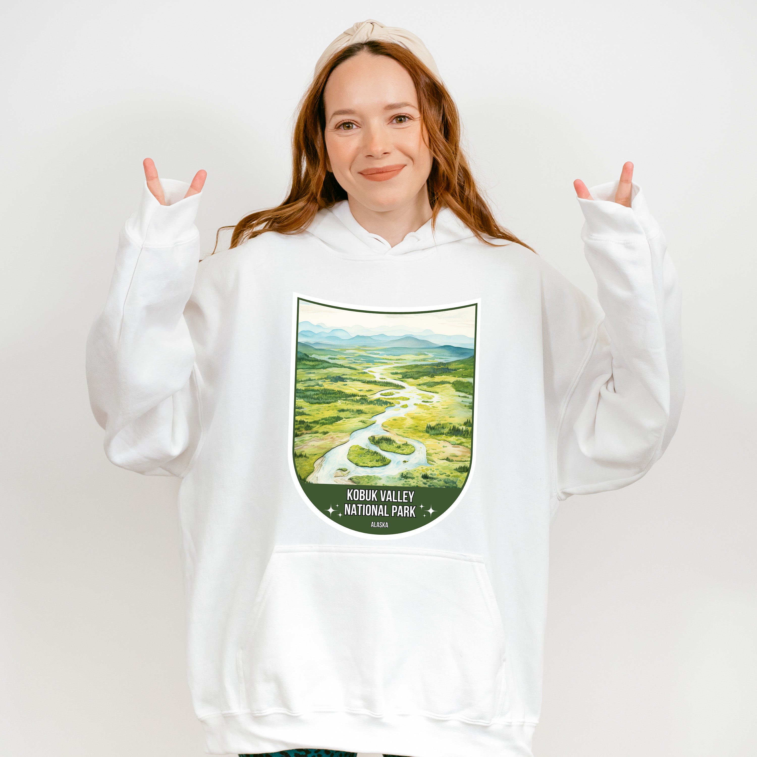 Kobuk Valley National Park Alaska - National Parks Unisex Crewneck T-Shirt Sweatshirt Hoodie