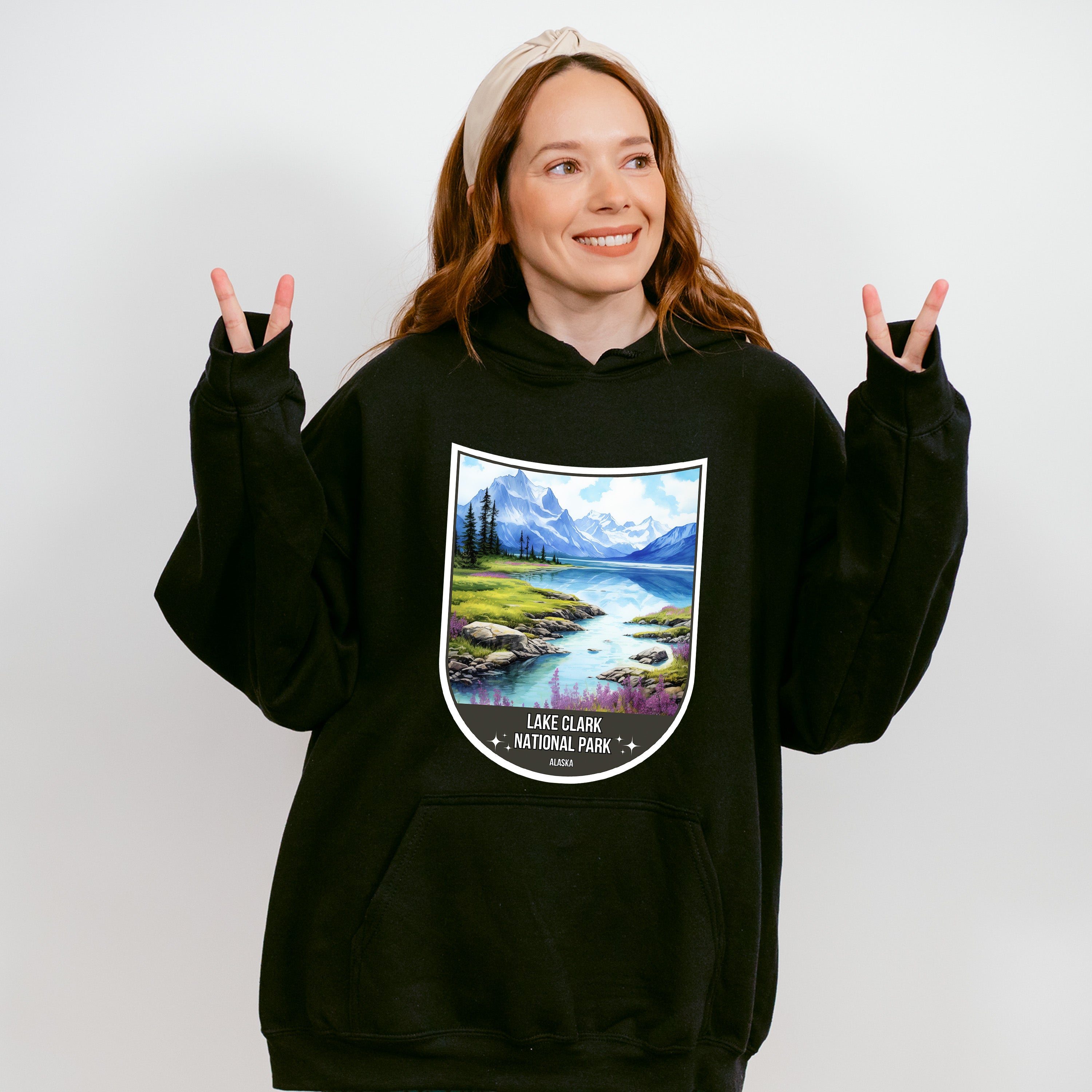 Lake Clark National Park Alaska - National Parks Unisex Crewneck T-Shirt Sweatshirt Hoodie