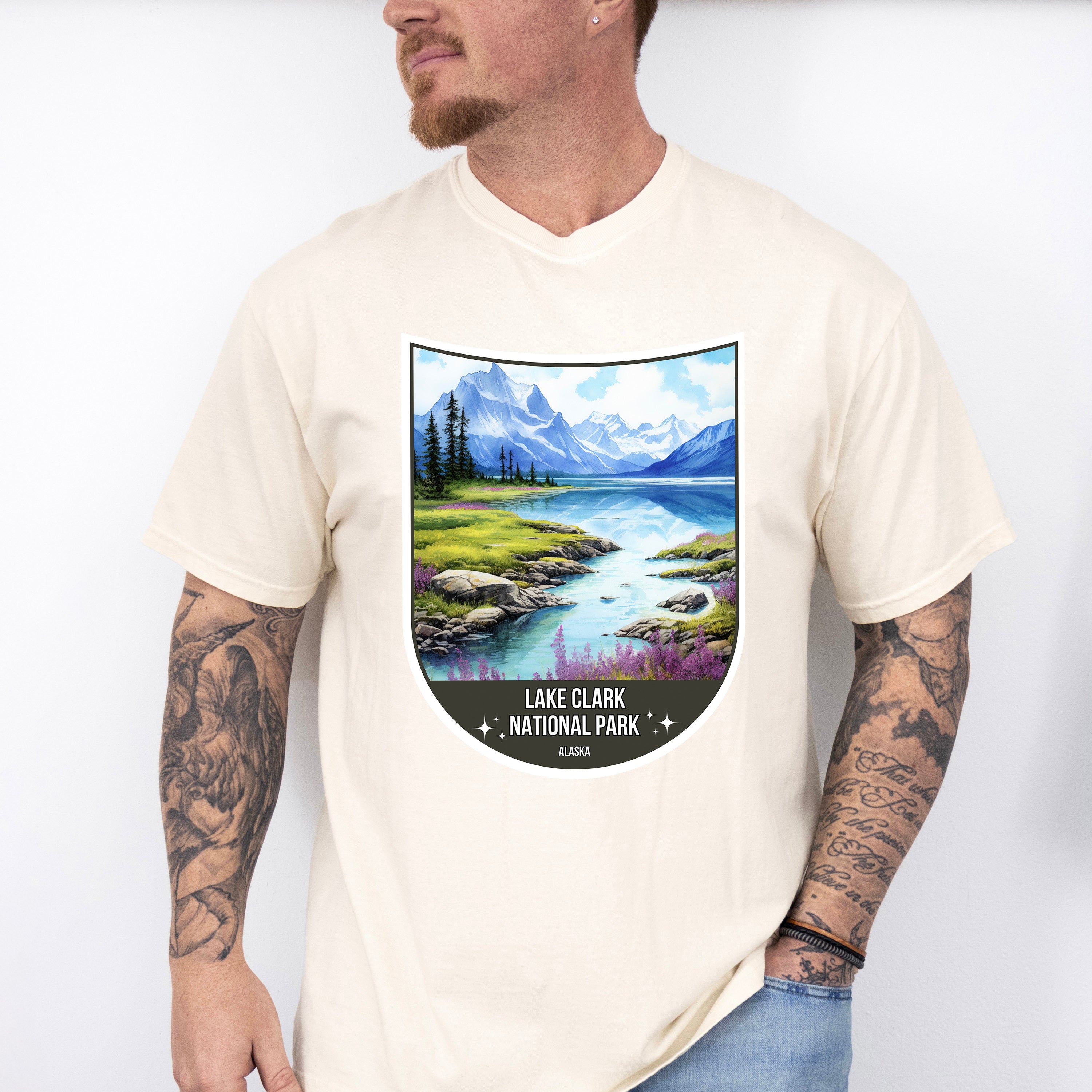 Lake Clark National Park Alaska - National Parks Unisex Crewneck T-Shirt Sweatshirt Hoodie