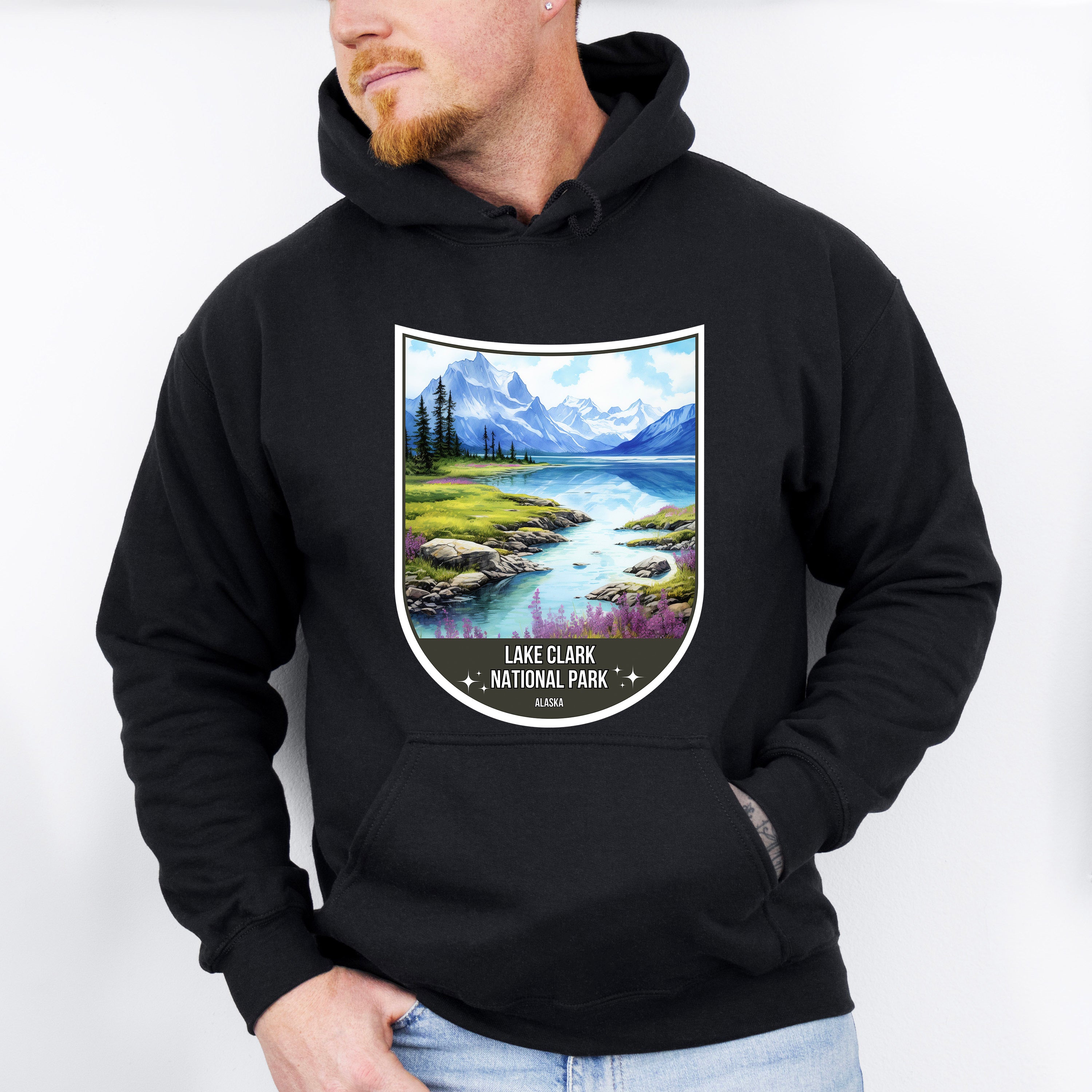 Lake Clark National Park Alaska - National Parks Unisex Crewneck T-Shirt Sweatshirt Hoodie
